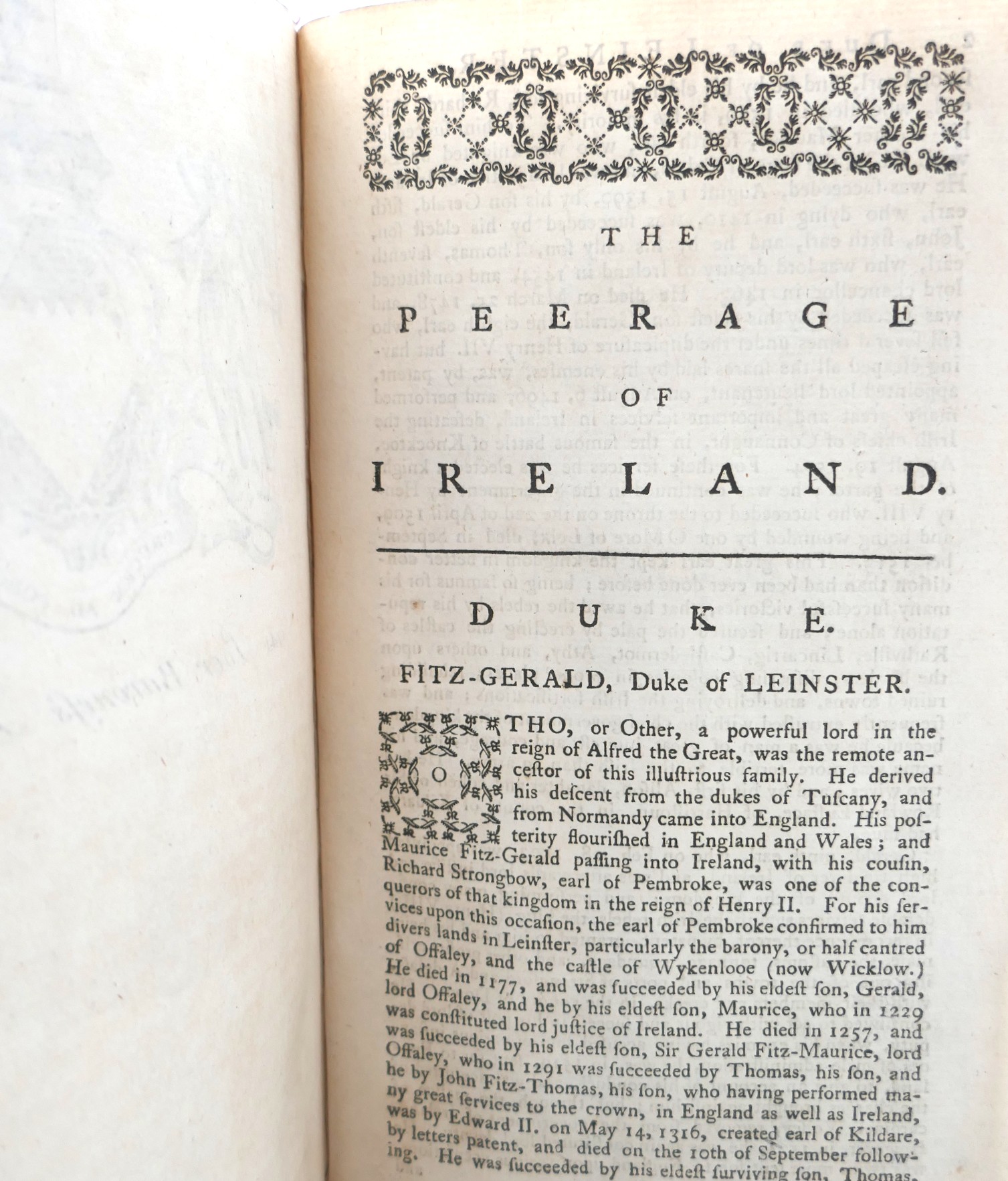 The Peerage of Ireland. Two Volumes (1768) - Image 8