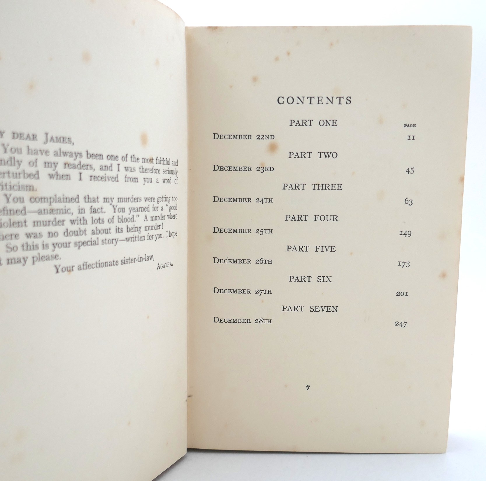 Hercule Poirot's Christmas. First Edition (1939) - Image 5
