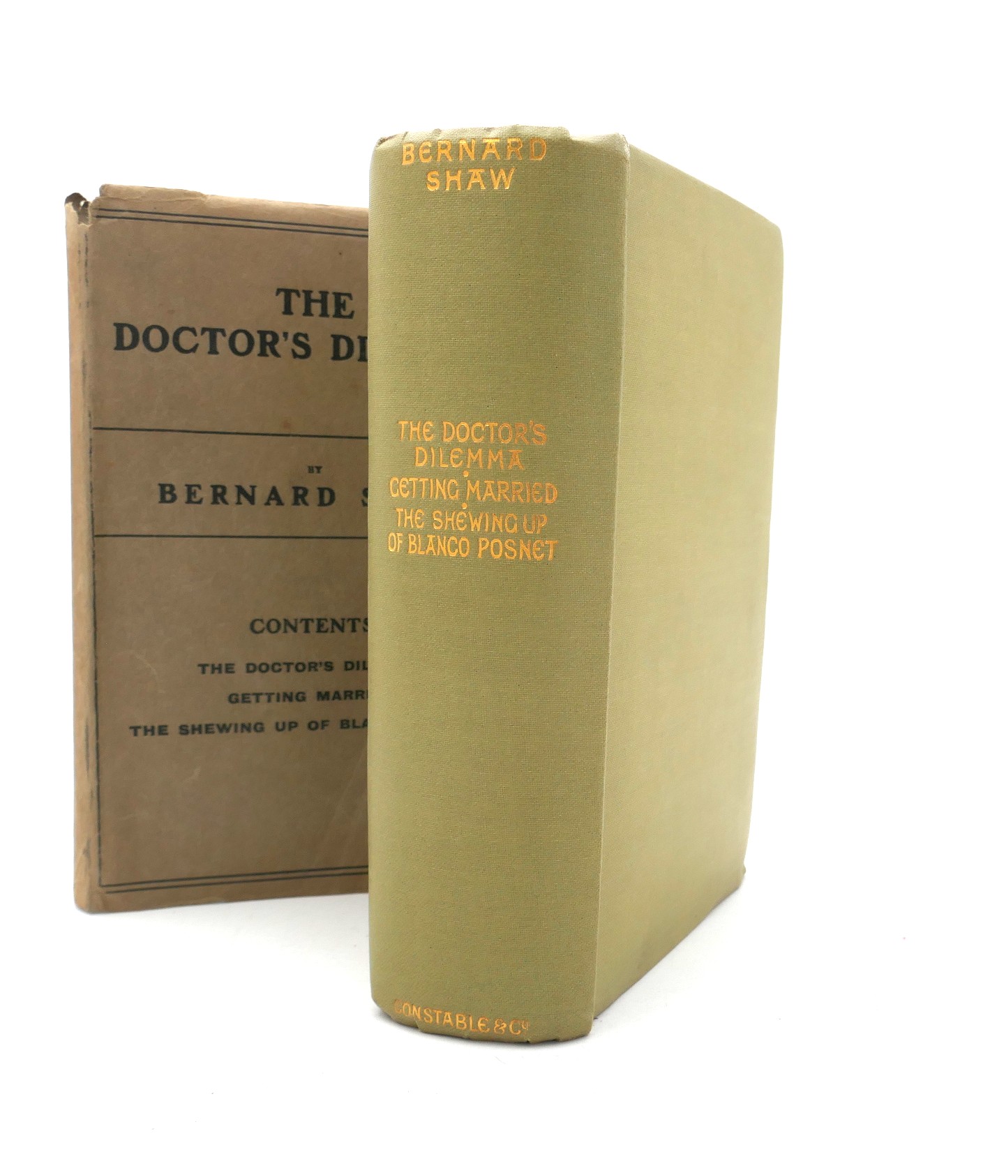 The Doctor's Dilemma. Inscribed by the Author (1918) - Image 2