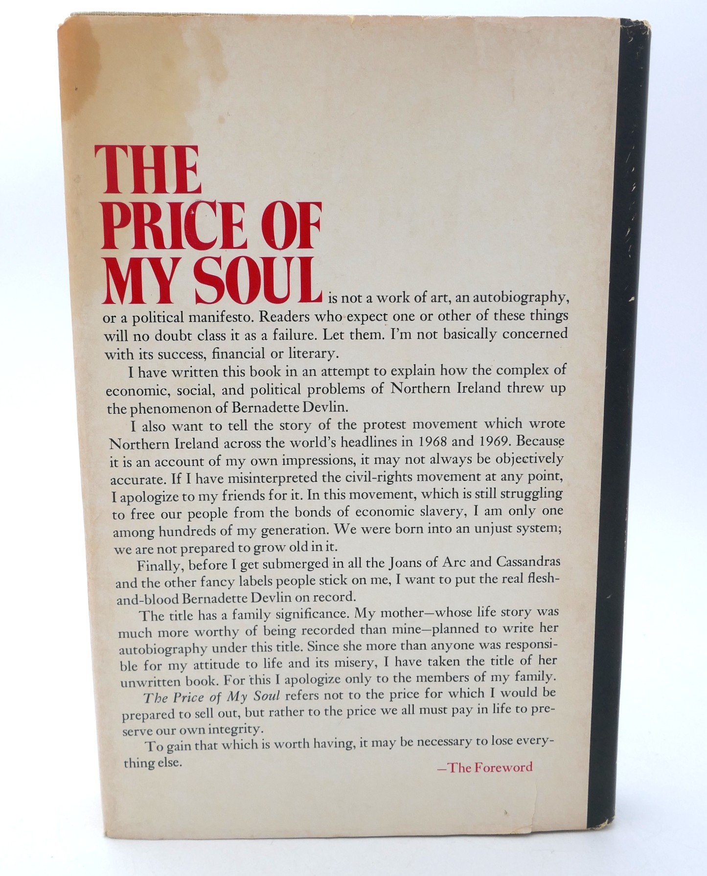 The Price of My Soul (1969) - Image 2