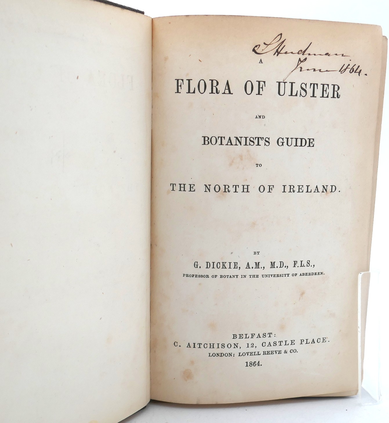 A Flora of Ulster and the North of Ireland (1864) - Image 2