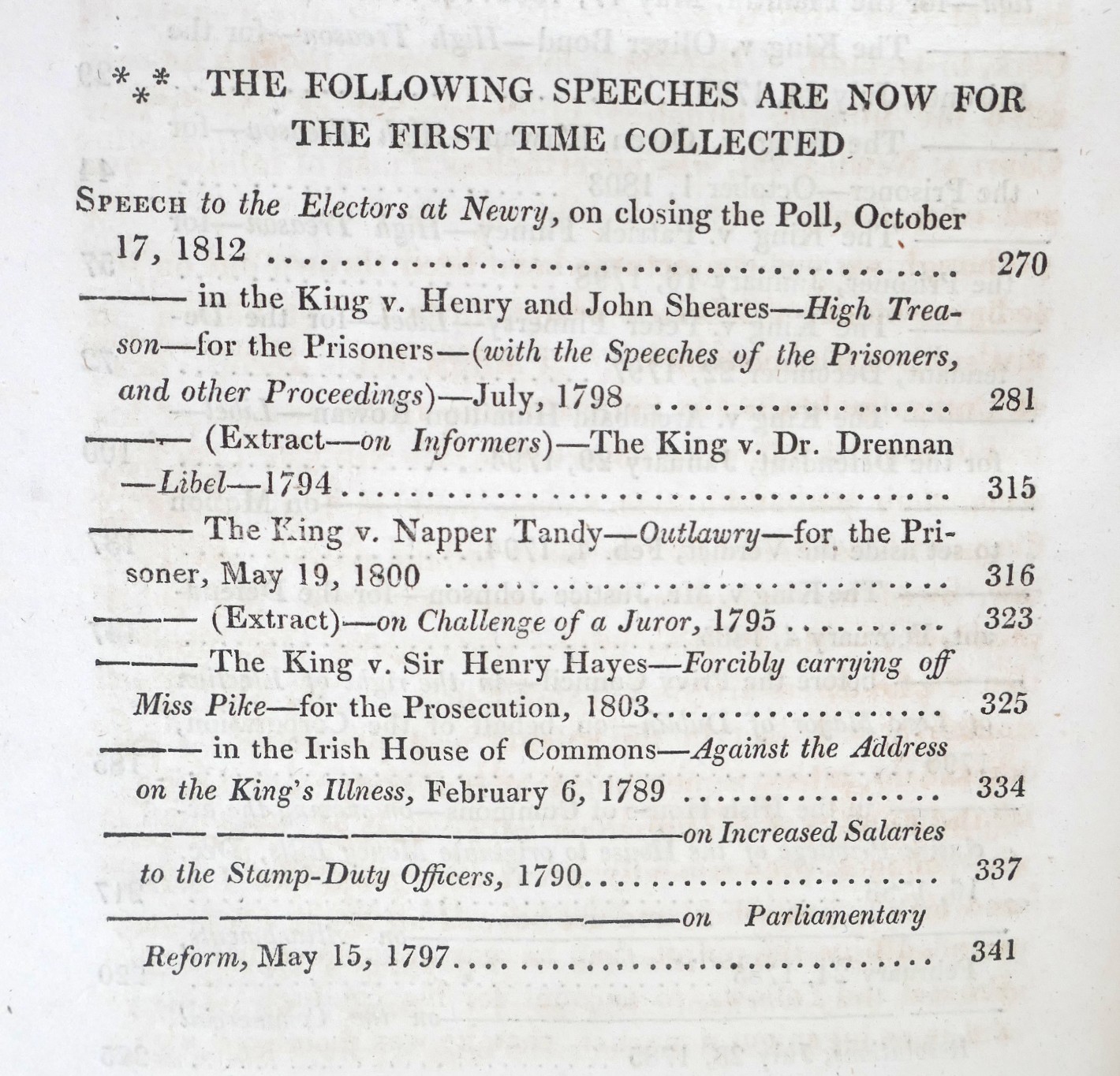 A New and Enlarged Collection of Curran's Speeches (1819) - Image 4