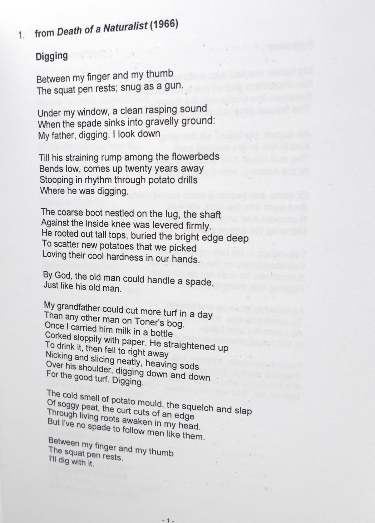 A Reading by Seamus Heaney. Poetry Series No. 24. (2012) - Image 3