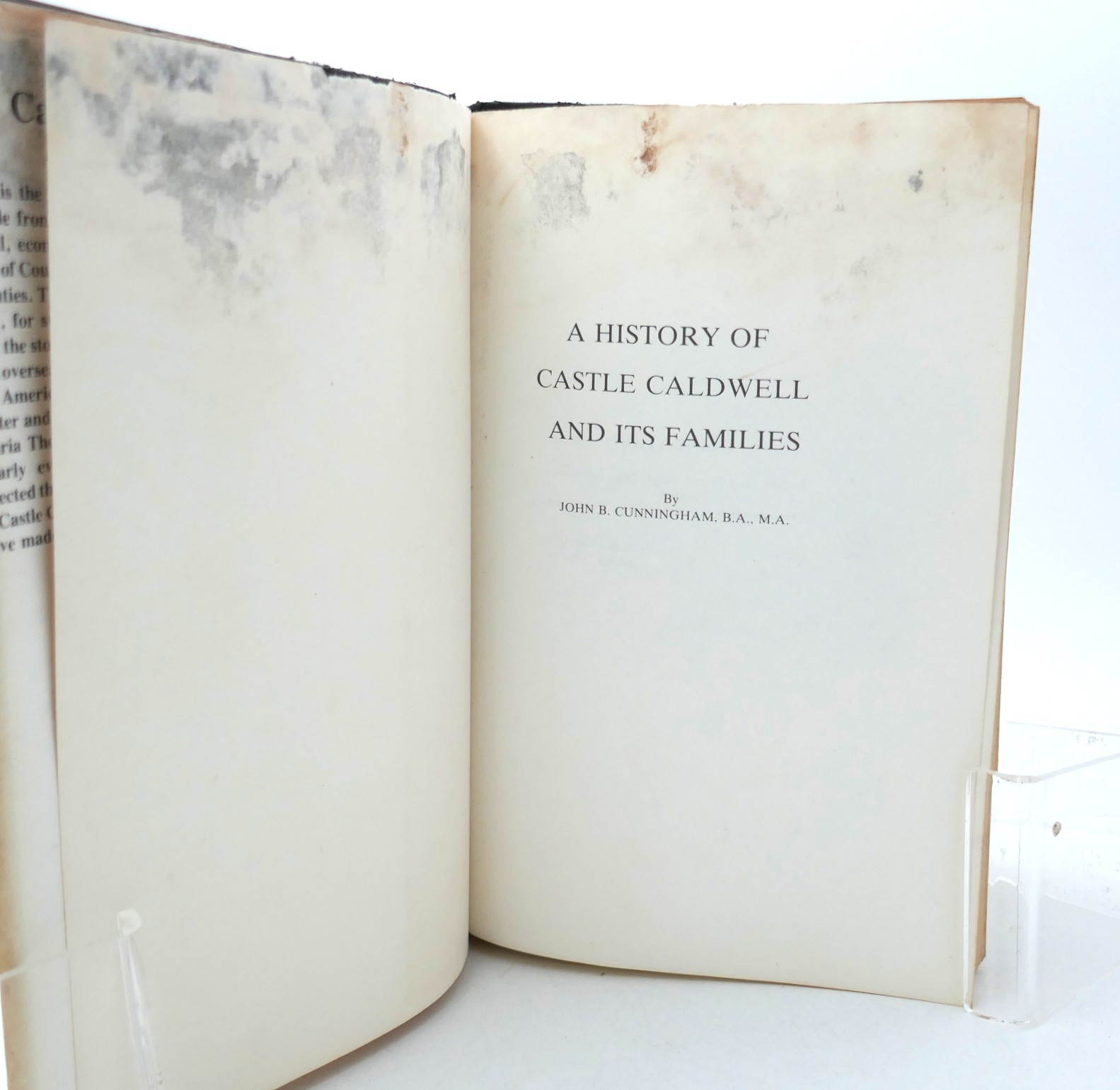 A History of Castle Caldwell and its Families (1980) - Image 2
