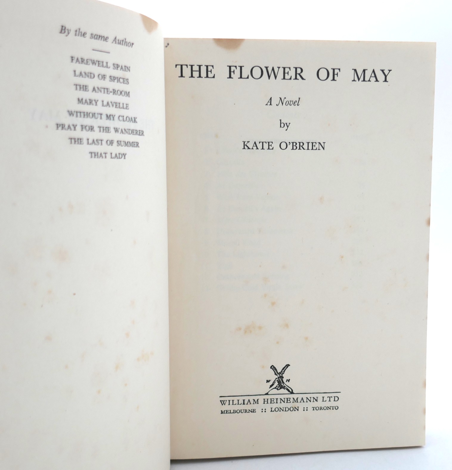The Flowers of May. Inscribed by the Author (1953) - Image 3