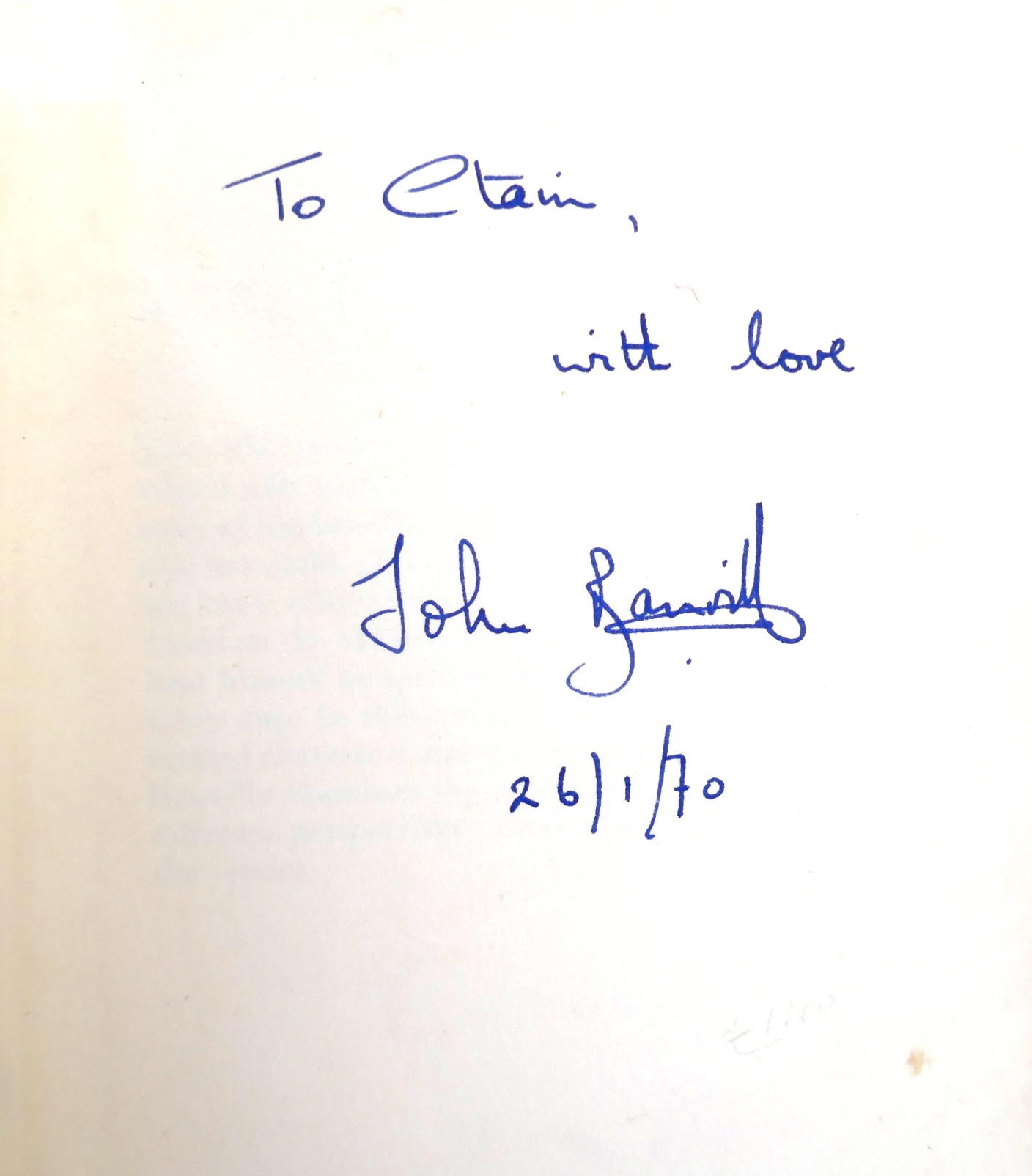 Long Lankin. Inscribed by the Author (1970) - Image 3