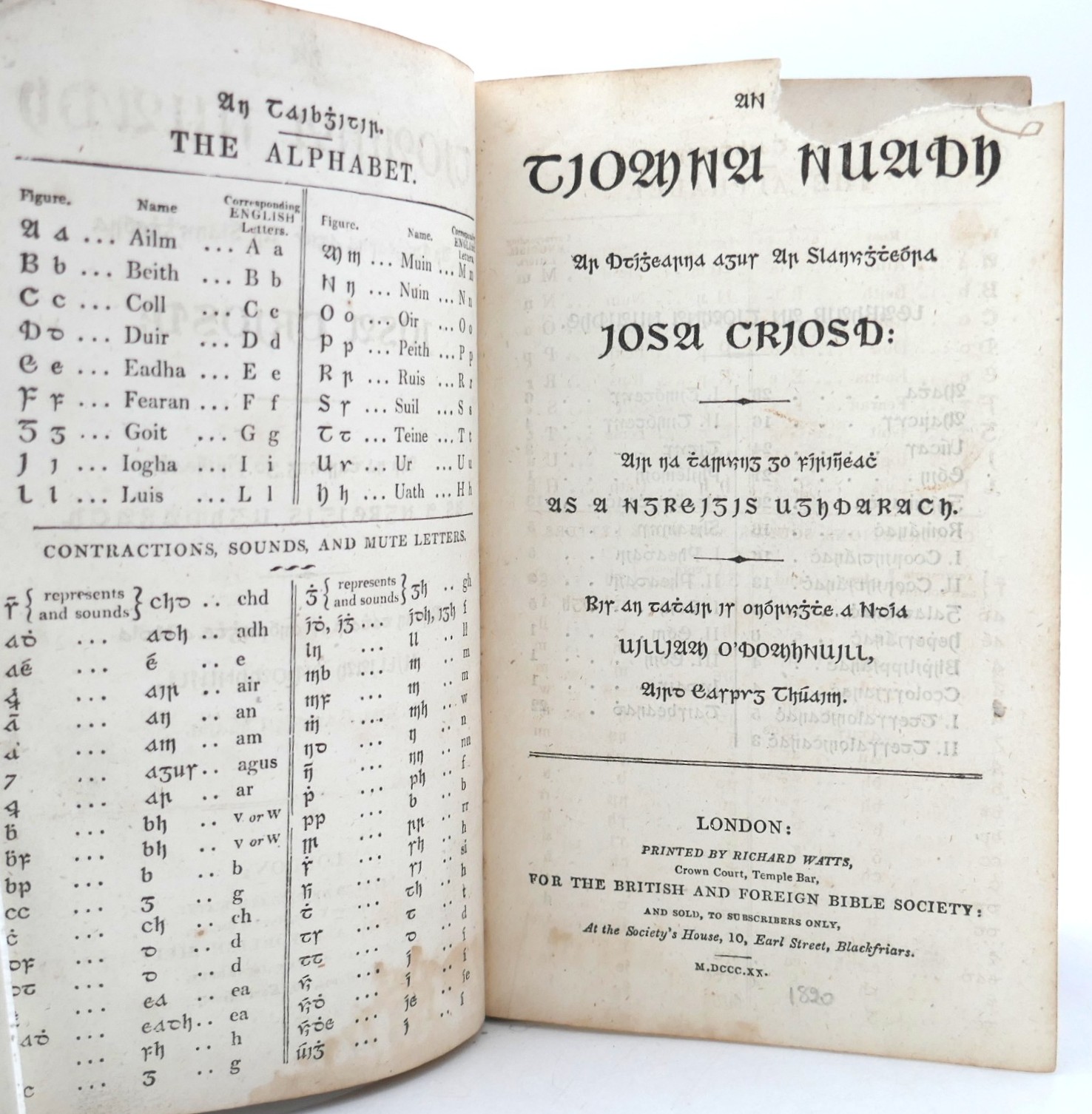 An Tiomna Nuadh (1820) - Image 2