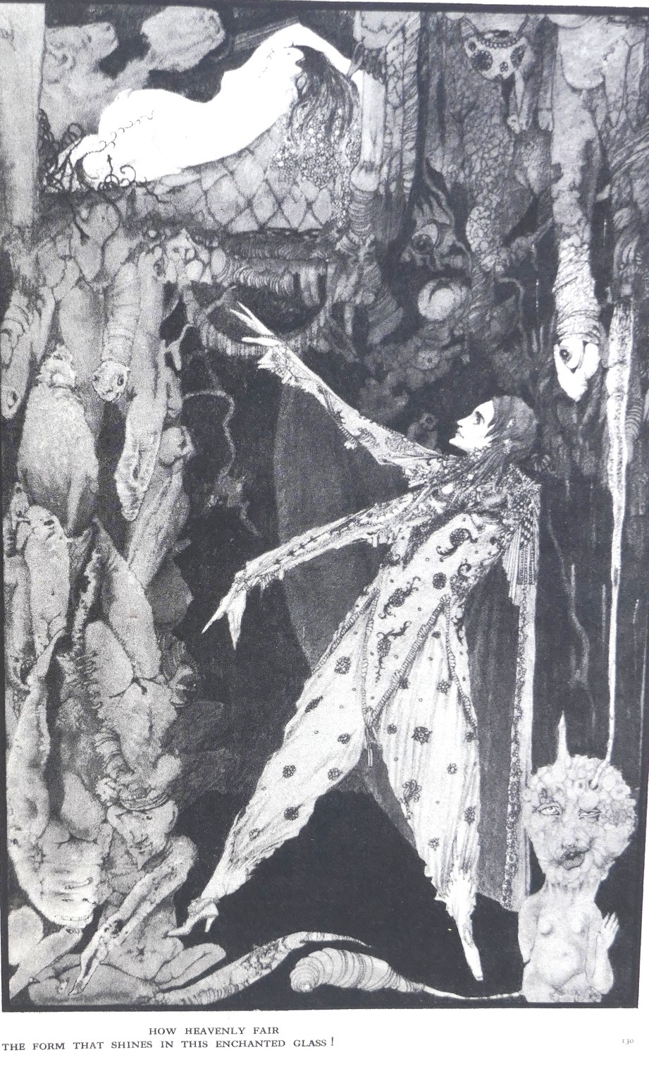 Faust by Goethe. Illustrated by Harry Clarke (1925) - Image 7
