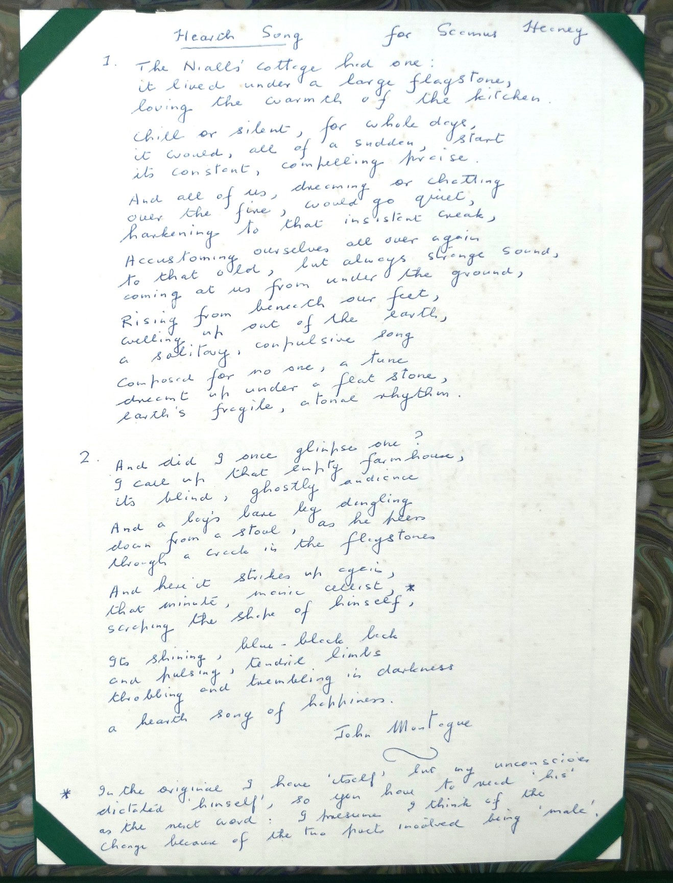 Poetry Ireland: Seamus Heaney & John Montague (1989) - Image 4