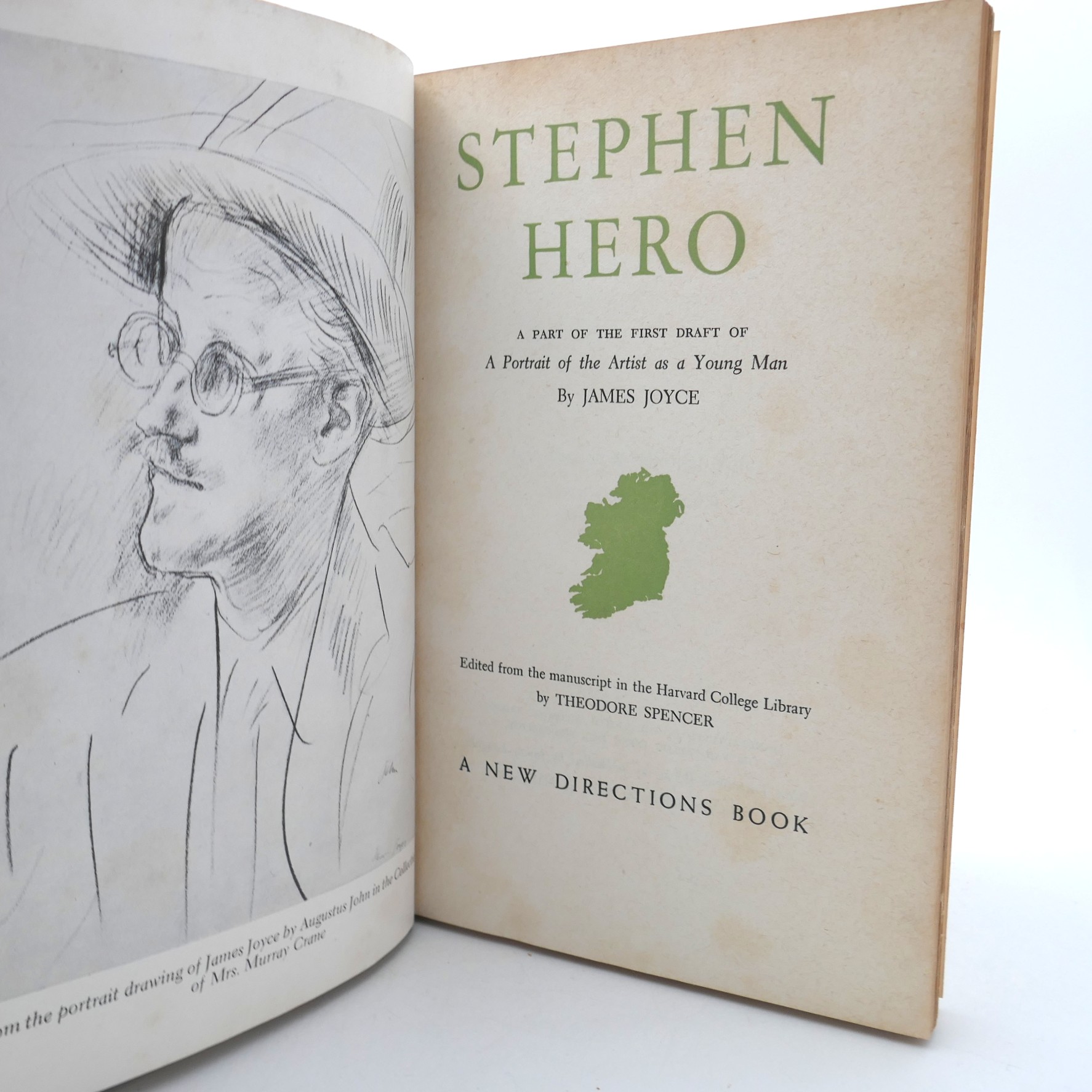 Stephen Hero. First American Edition (1944) - Image 2
