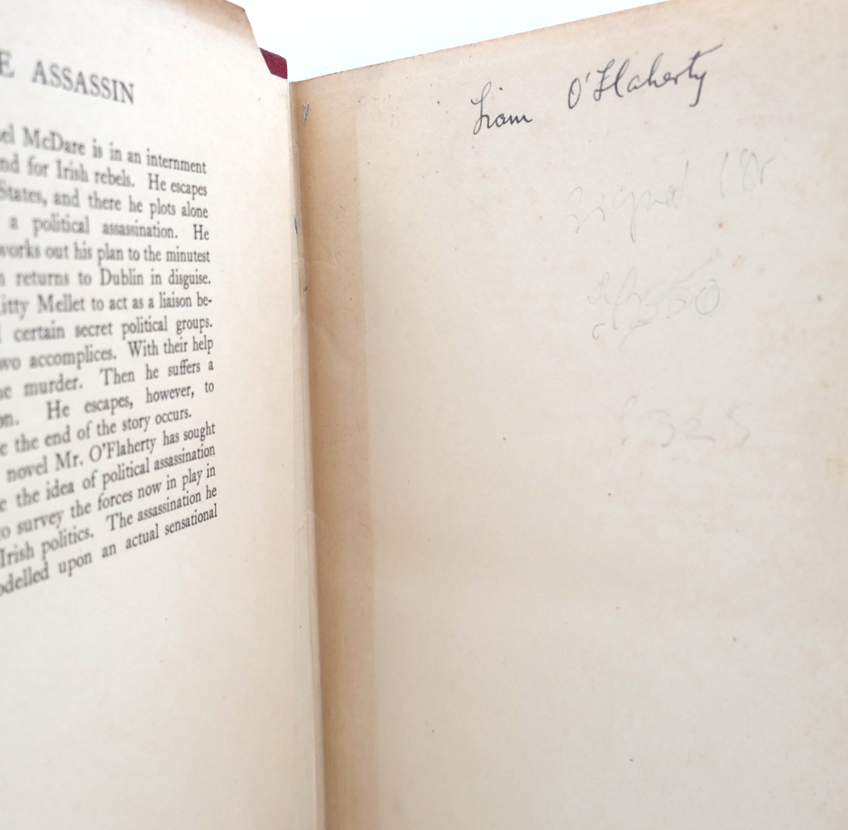 The Assassin. Signed by the Author (1928) - Image 3
