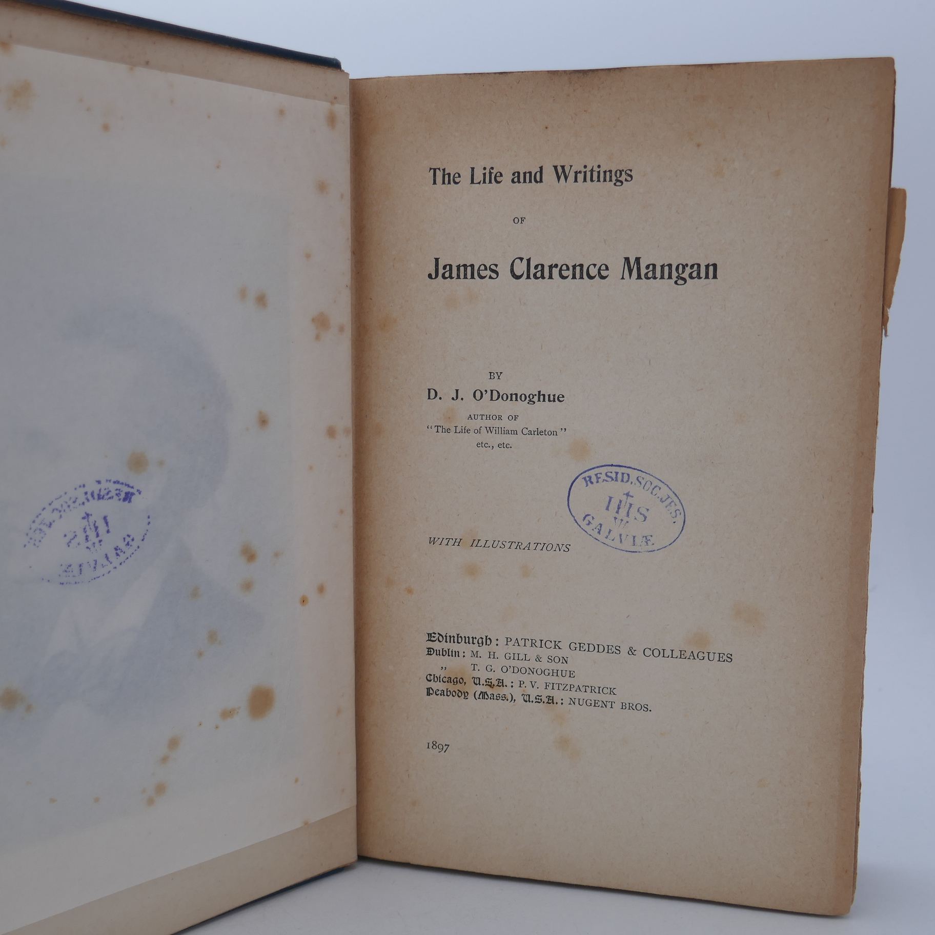 The Life and Writings of James Clarence Mangan (1897) - Image 3