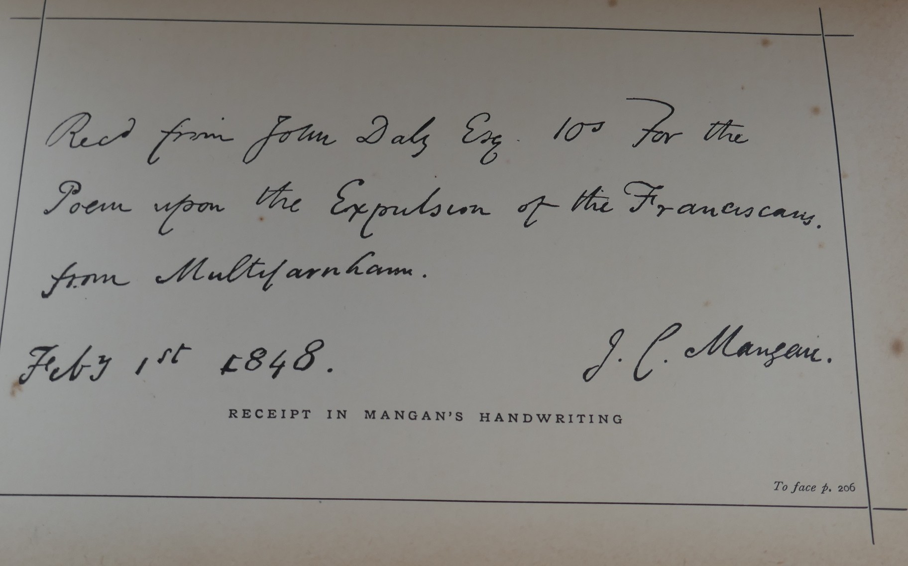 The Life and Writings of James Clarence Mangan (1897) - Image 5