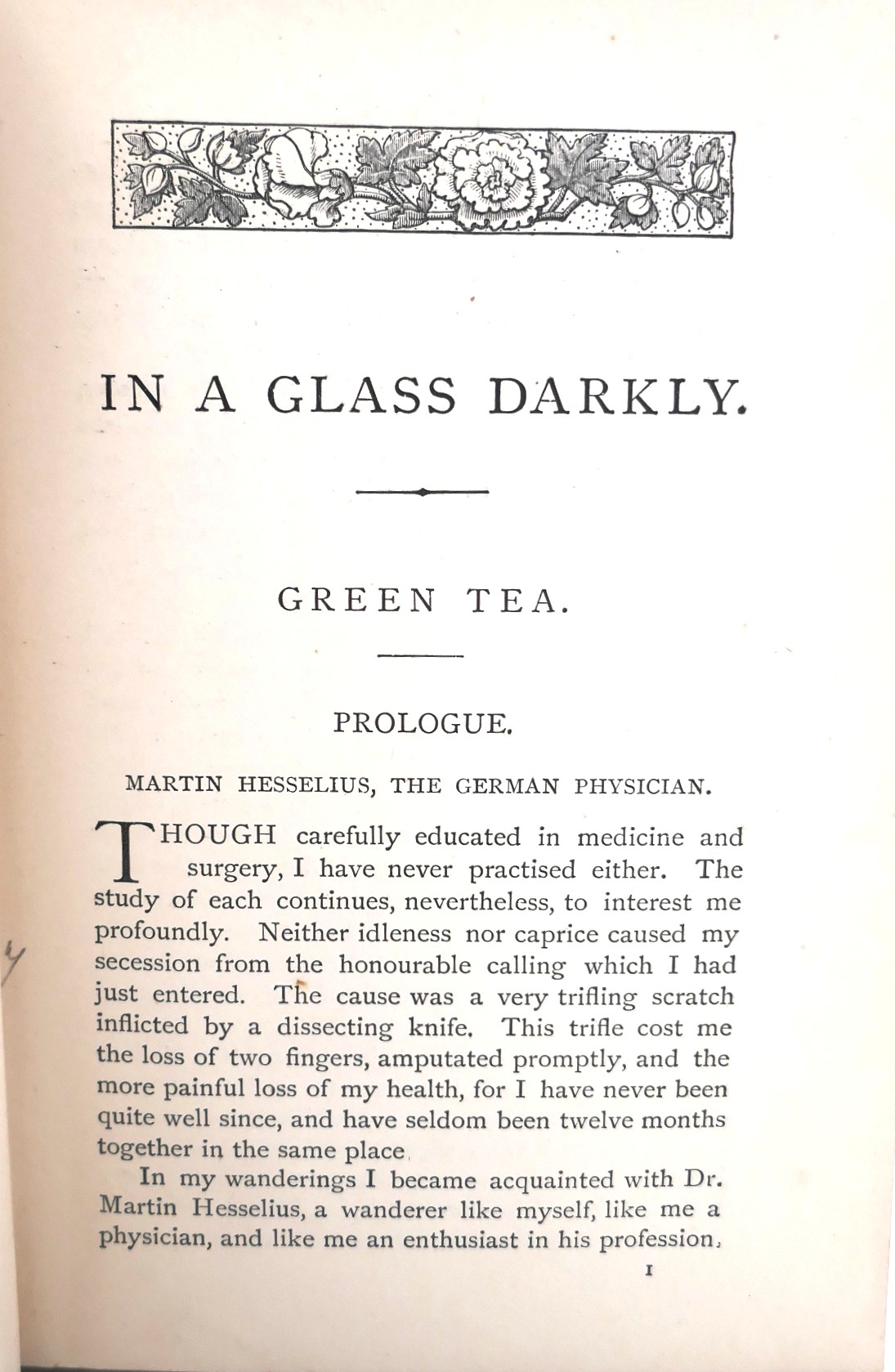 In A Glass Darkly. New Edition (1884) - Image 3