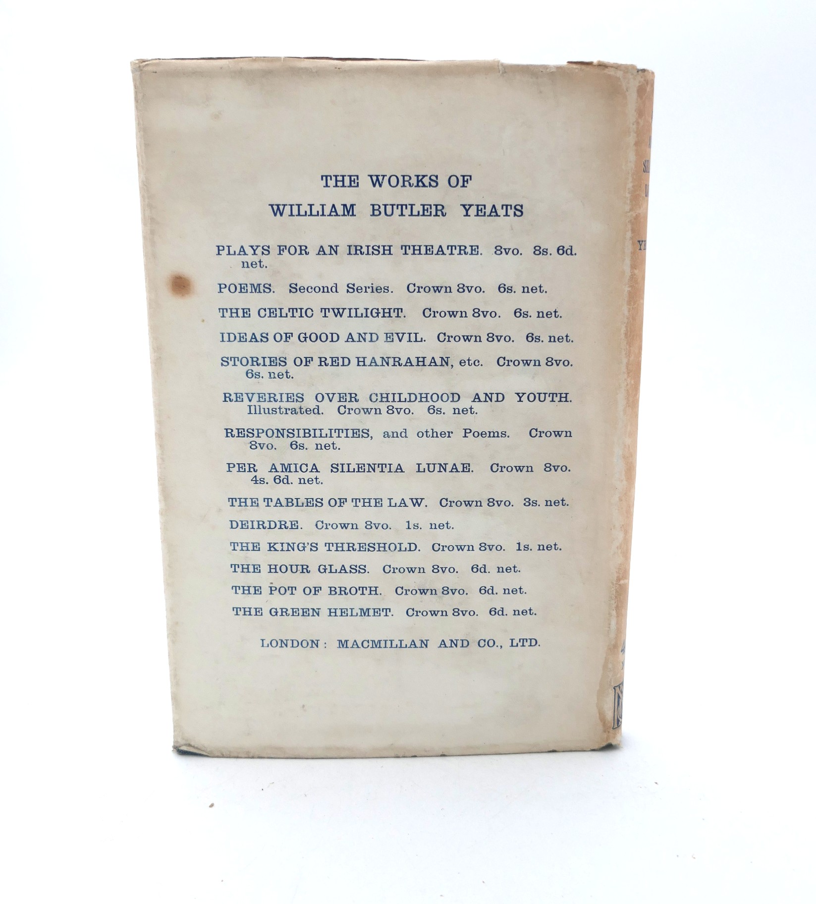 Per Amica Silentia Lunae. First Edition (1918) - Image 2