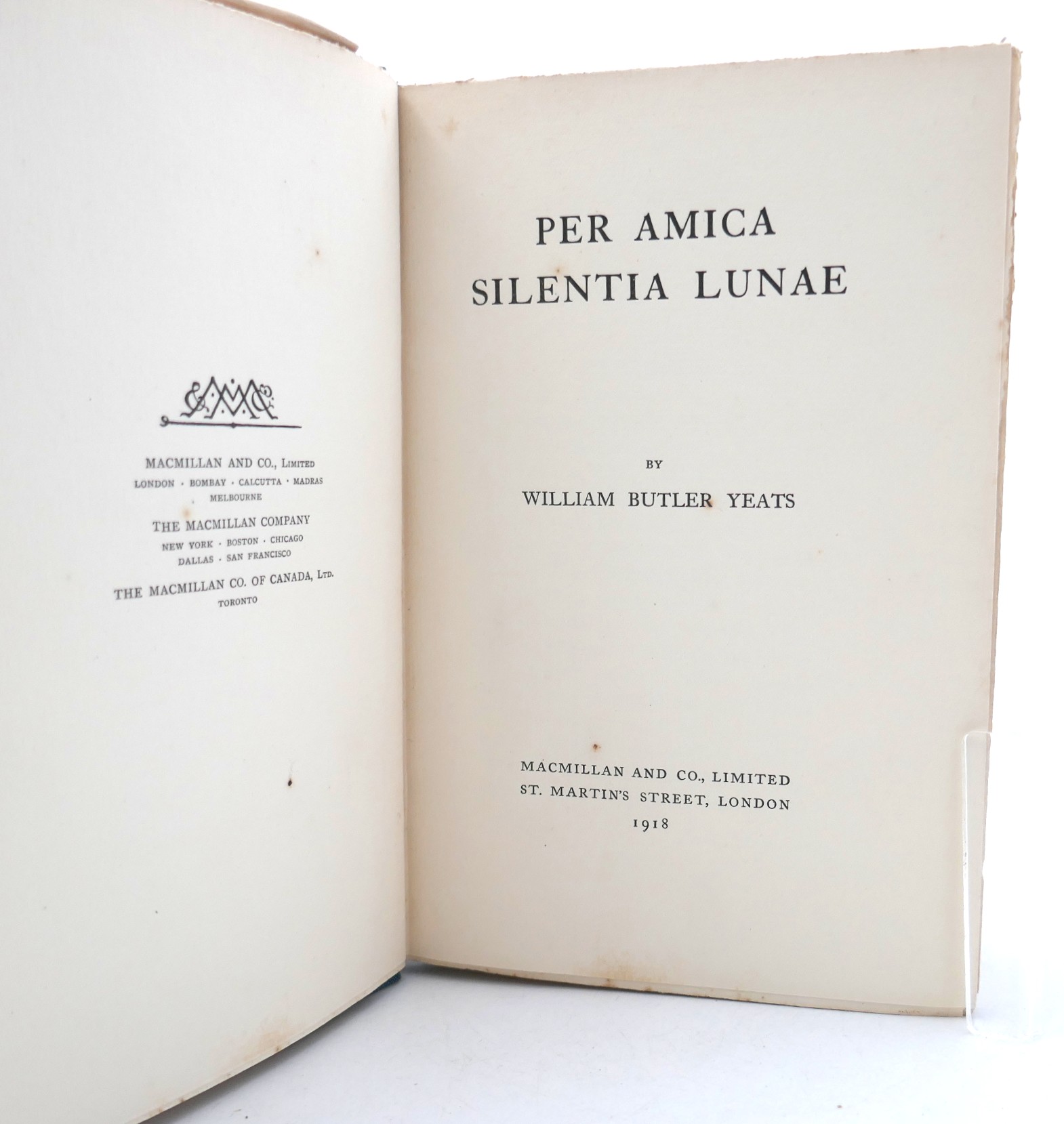 Per Amica Silentia Lunae. First Edition (1918) - Image 4