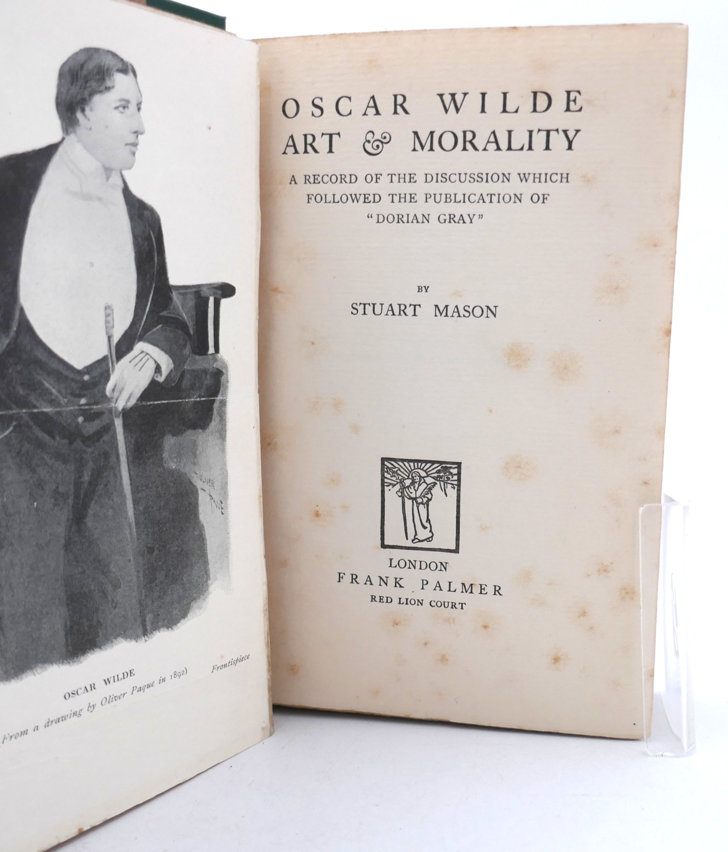 Oscar Wilde. Art and Morality (1912) - Image 3