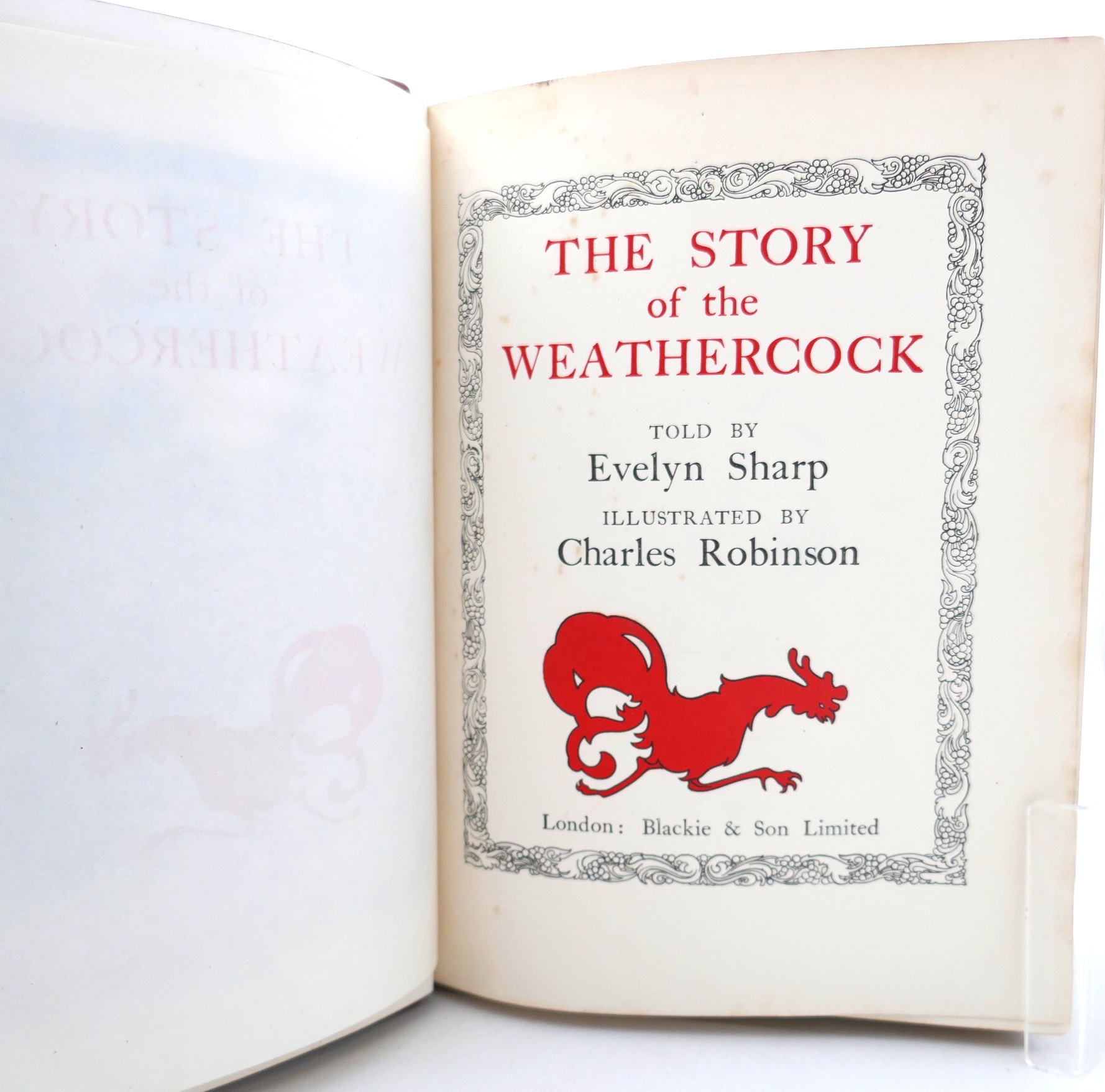 Story of the Weathercock. Illustrated by Charles Robinson (1907) - Image 3