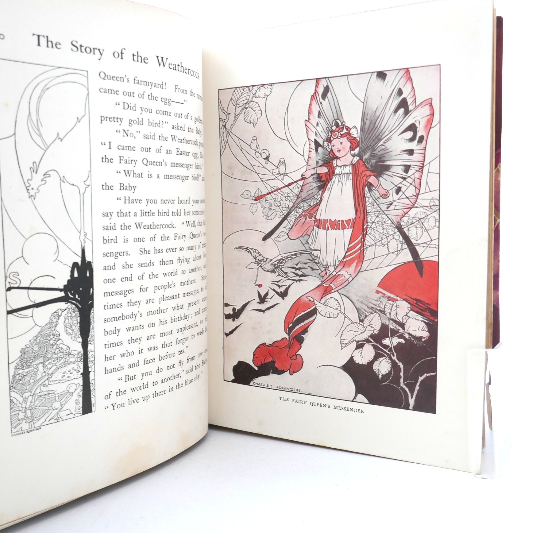 Story of the Weathercock. Illustrated by Charles Robinson (1907) - Image 4