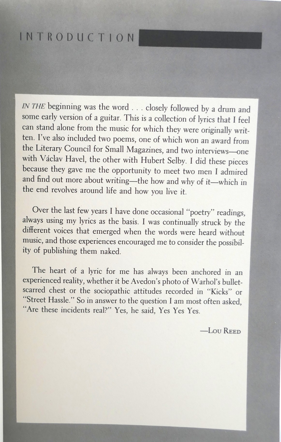 Between Thought and Expression. Signed Copy (1991) - Image 5