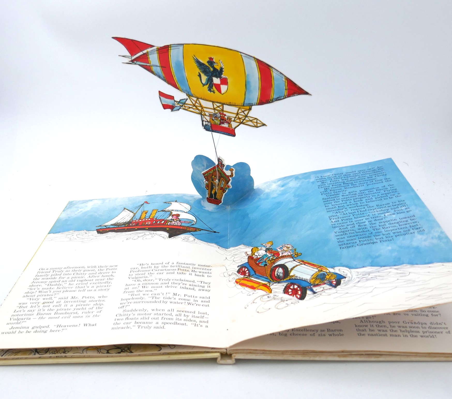 Chitty Chitty Bang Bang. Pop Up Book (1968) - Image 3
