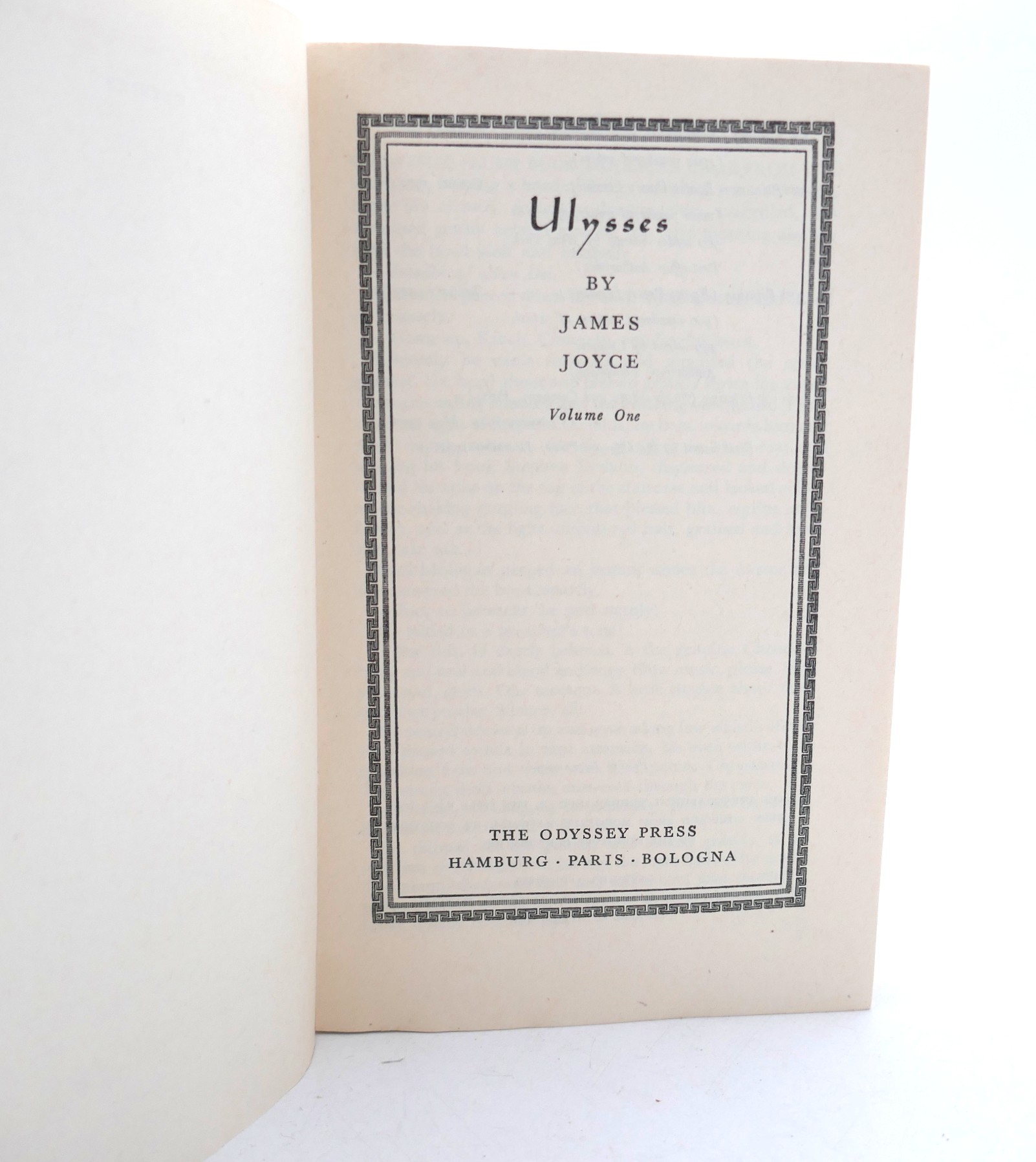 Ulysses. Odyssey Press (1939) - Image 3