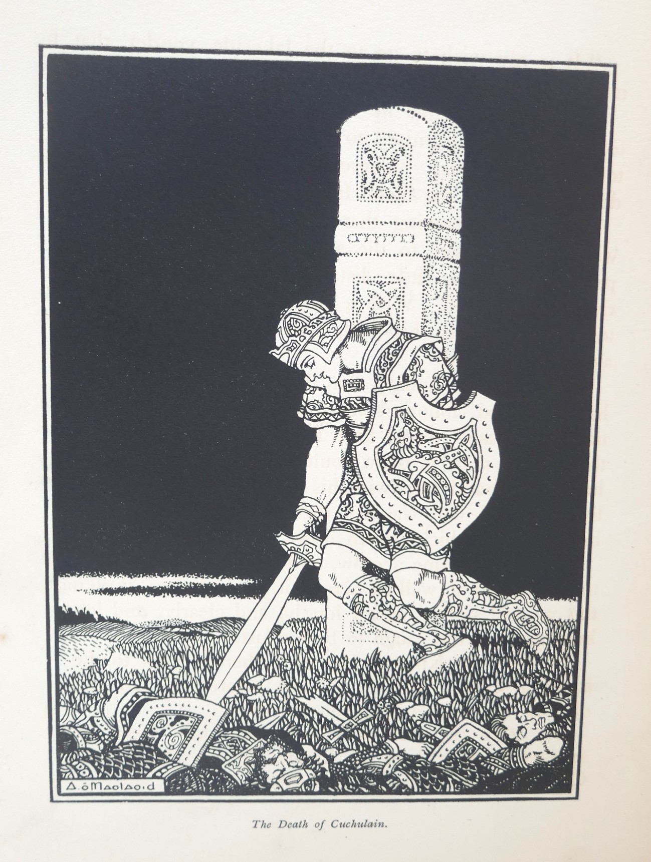 The Tale of Cuchulain. Illustrated by Austin Molloy (1923) - Image 4