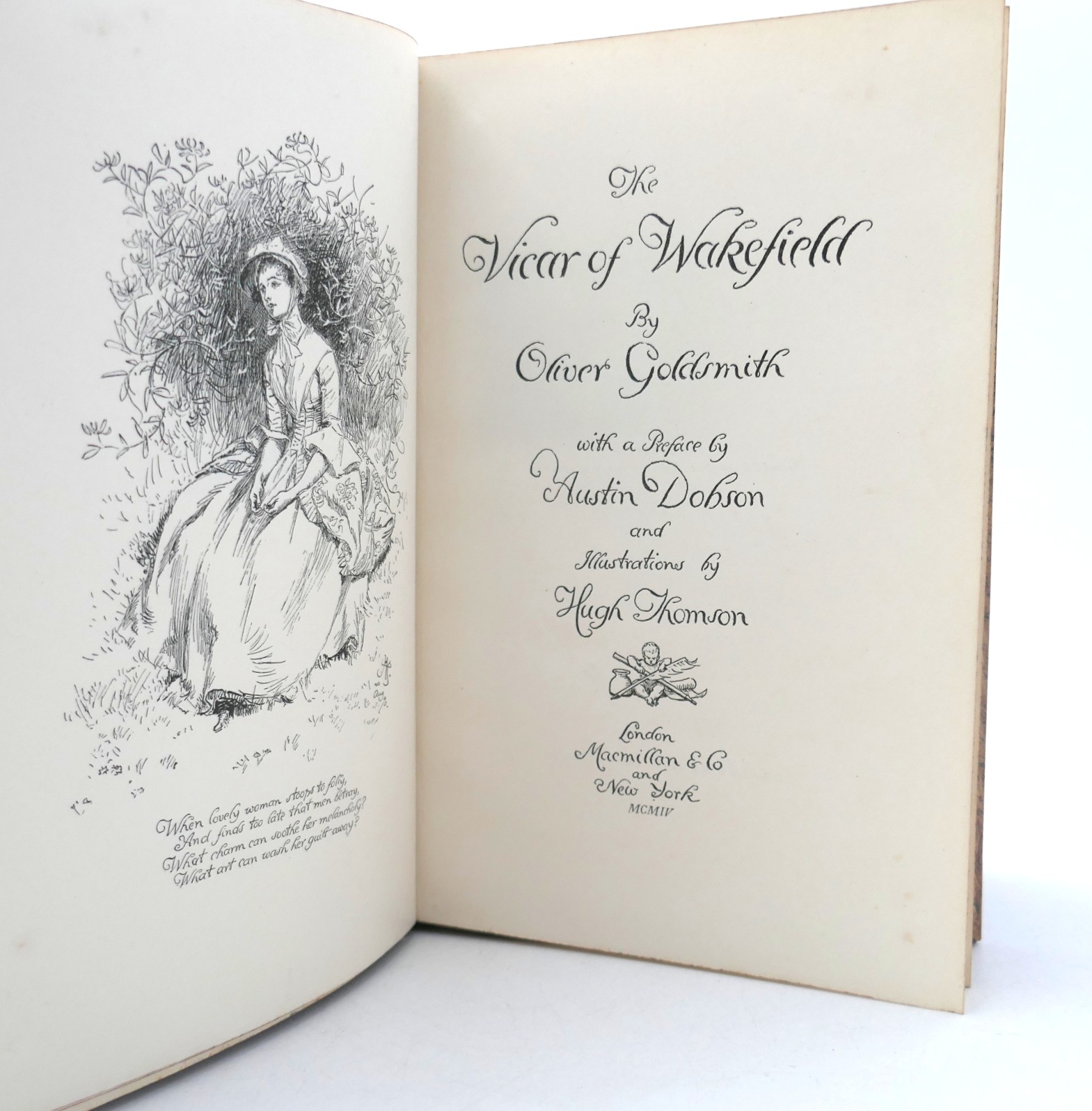 The Vicar of Wakefield. Illustrated by Hugh Thomson (1904) - Image 5