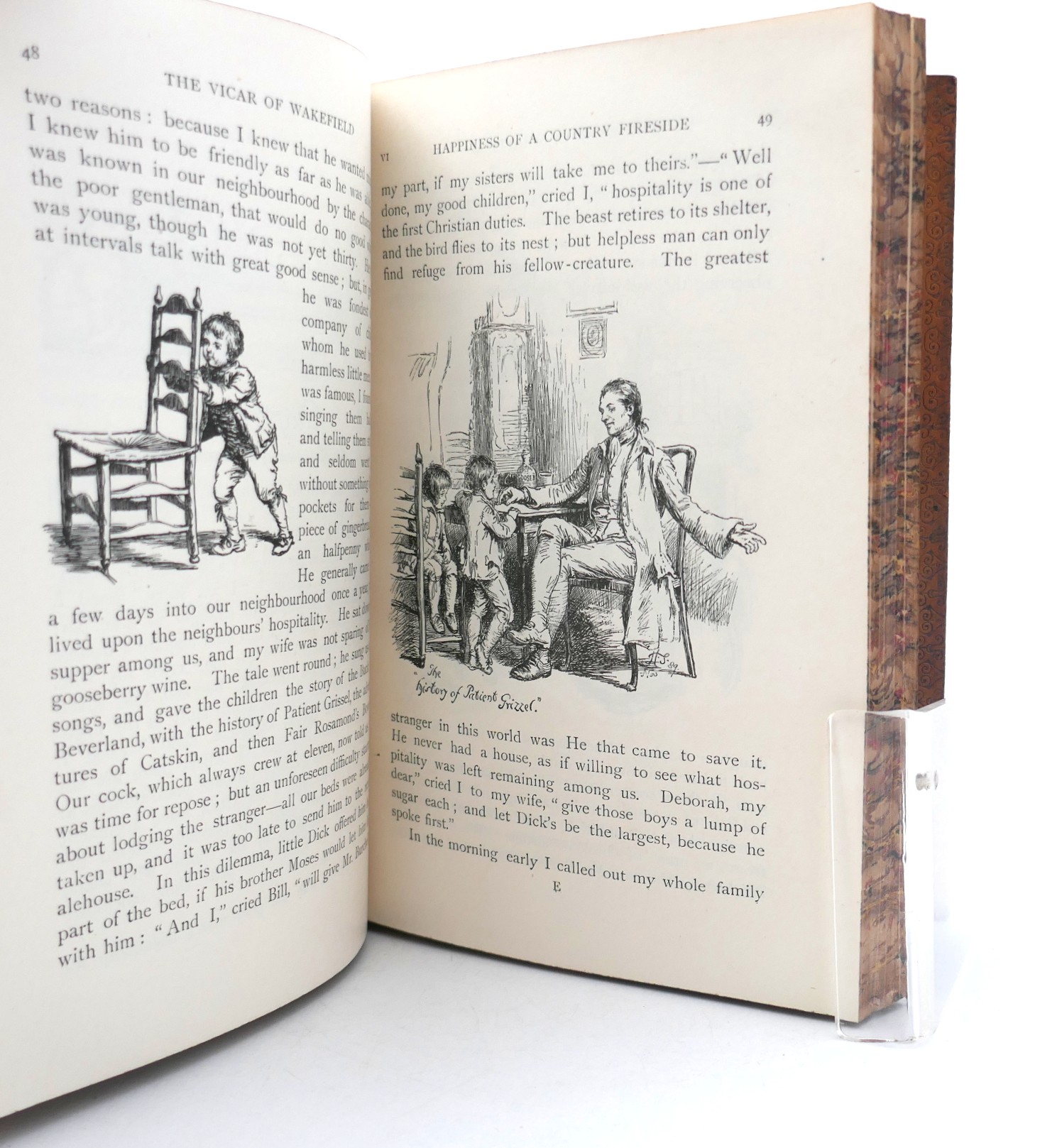 The Vicar of Wakefield. Illustrated by Hugh Thomson (1904) - Image 6