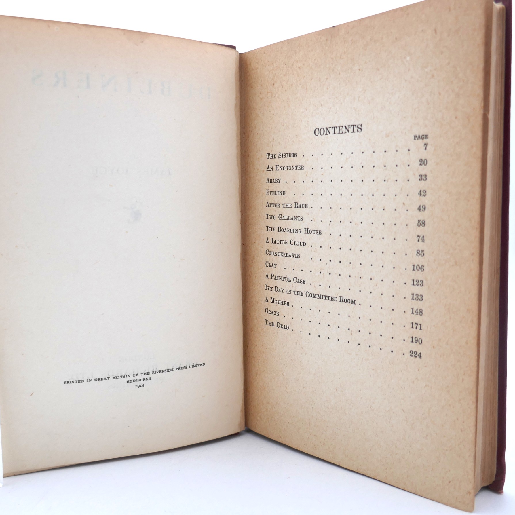 Dubliners. Second Edition (1918) - Image 7