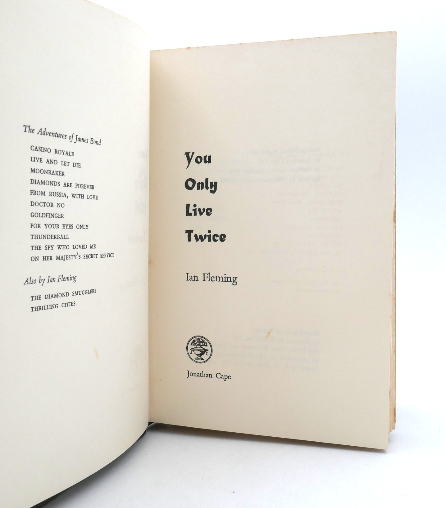 You Only Live Twice. First Edition (1964) - Image 2