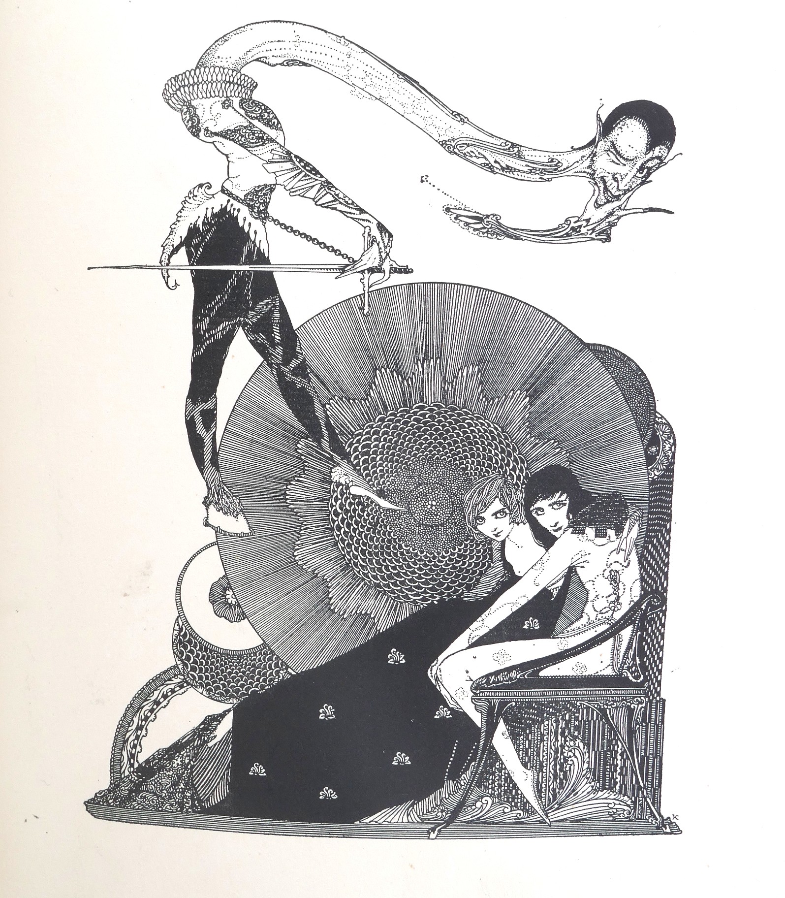 Faust. Illustrated by Harry Clarke (1925) - Image 3