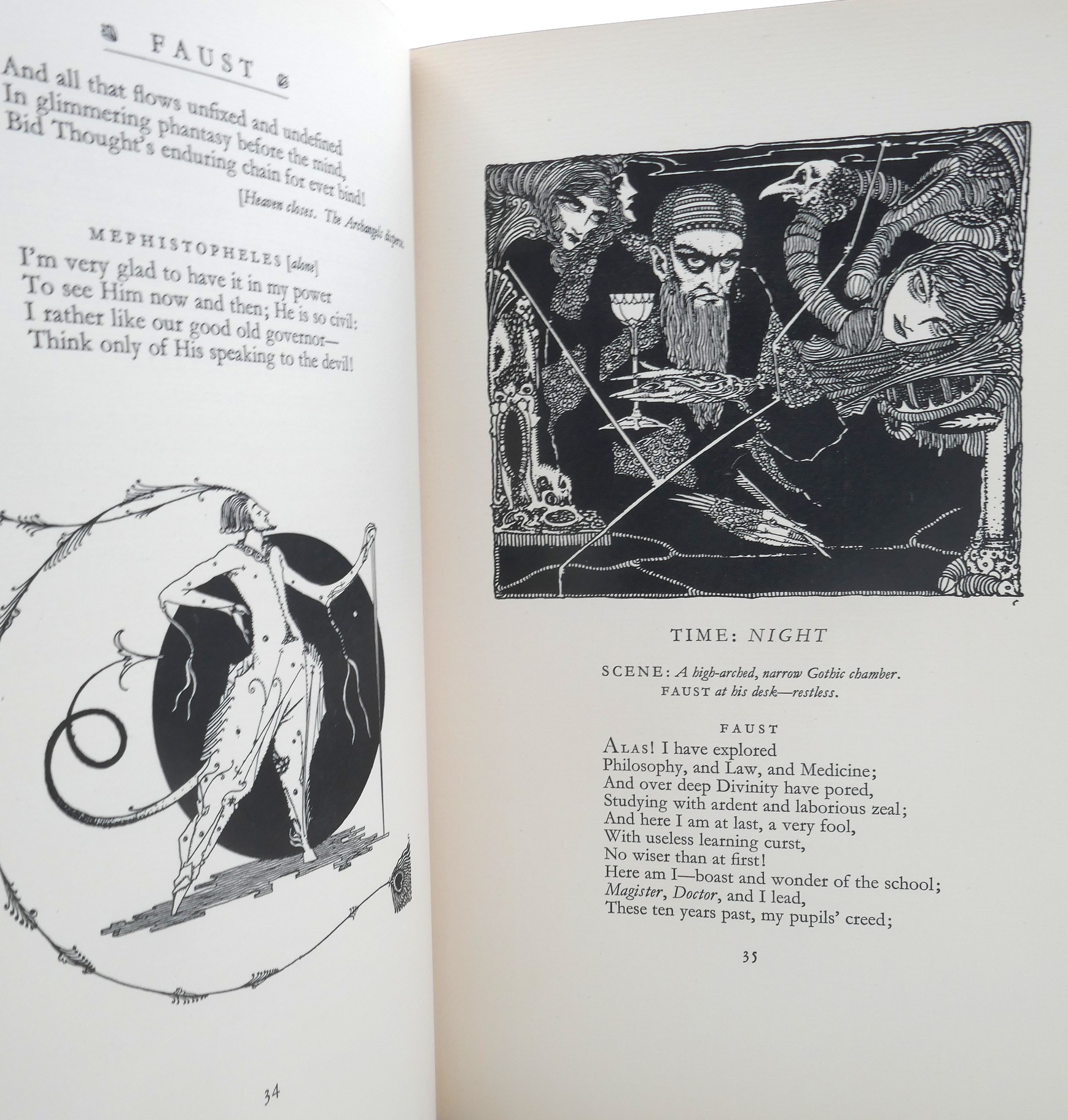 Faust. Illustrated by Harry Clarke (1925) - Image 7