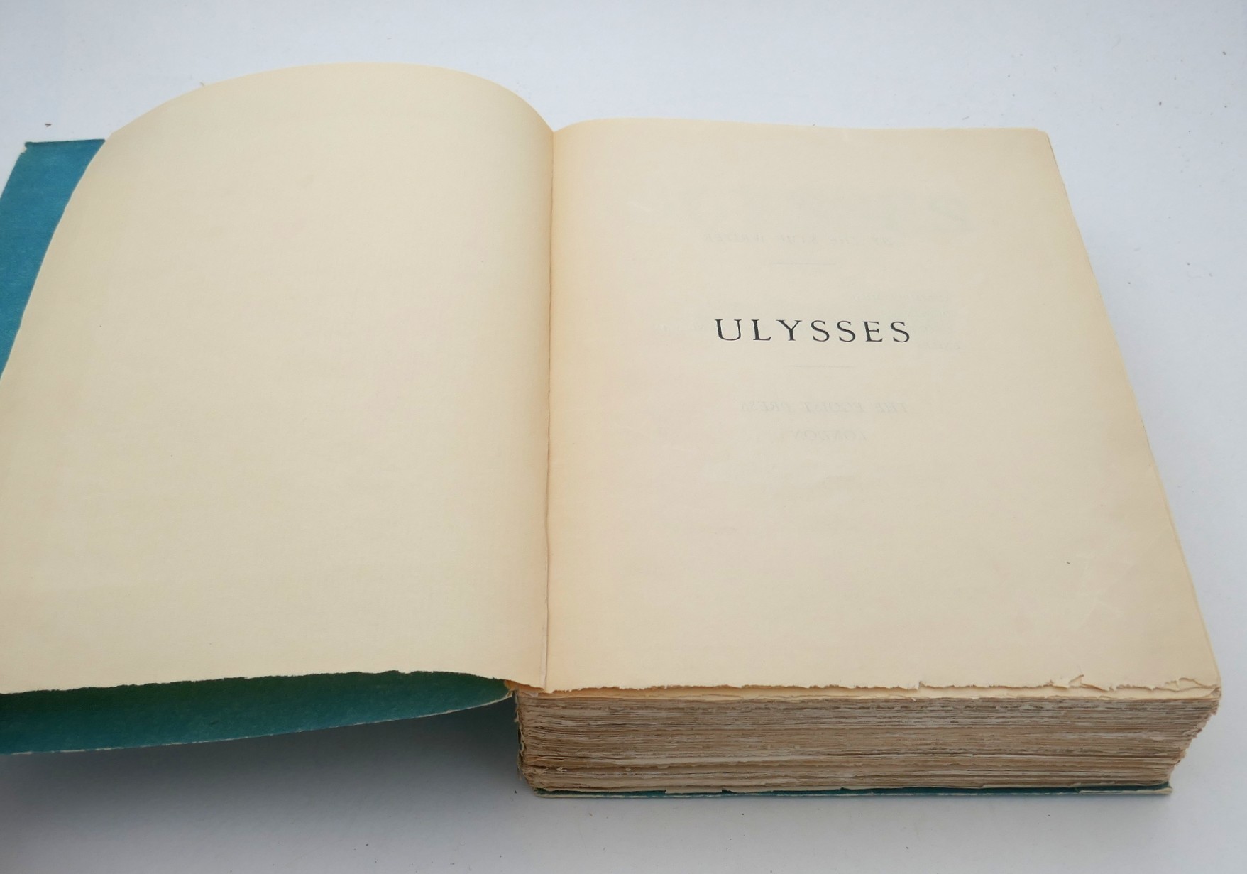 Ulysses. Paris: Shakespeare & Co. First Edition (1922) - Image 7
