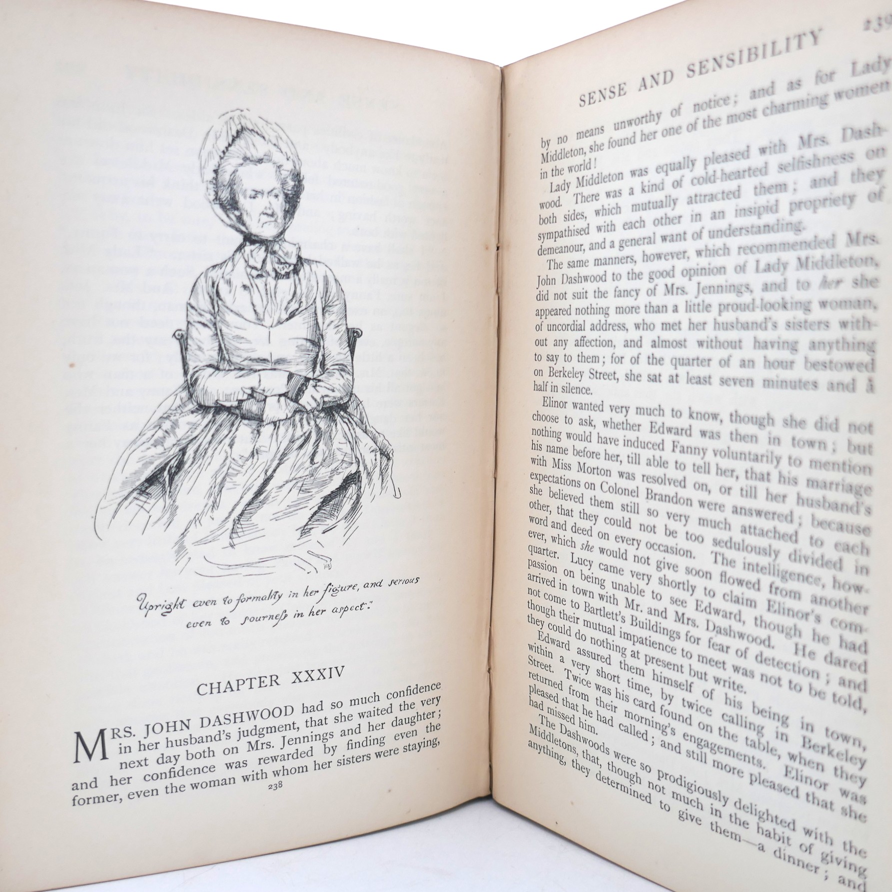 Sense and Sensibility. Illustrated by Chris Hammond (1899) - Image 5