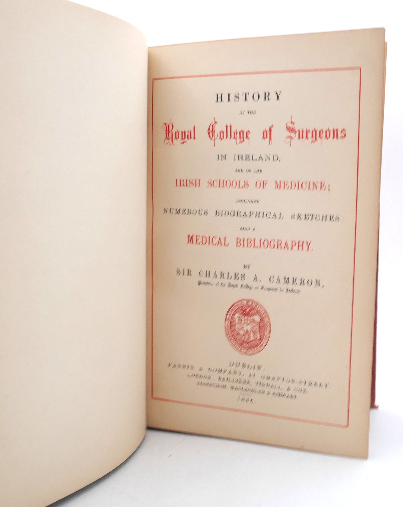 History of the Royal College of Surgeons in Ireland (1886) - Image 4