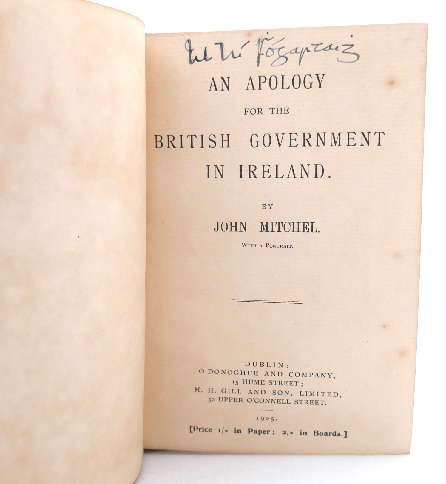 An Apology for the British Government in Ireland (1905) - Image 2