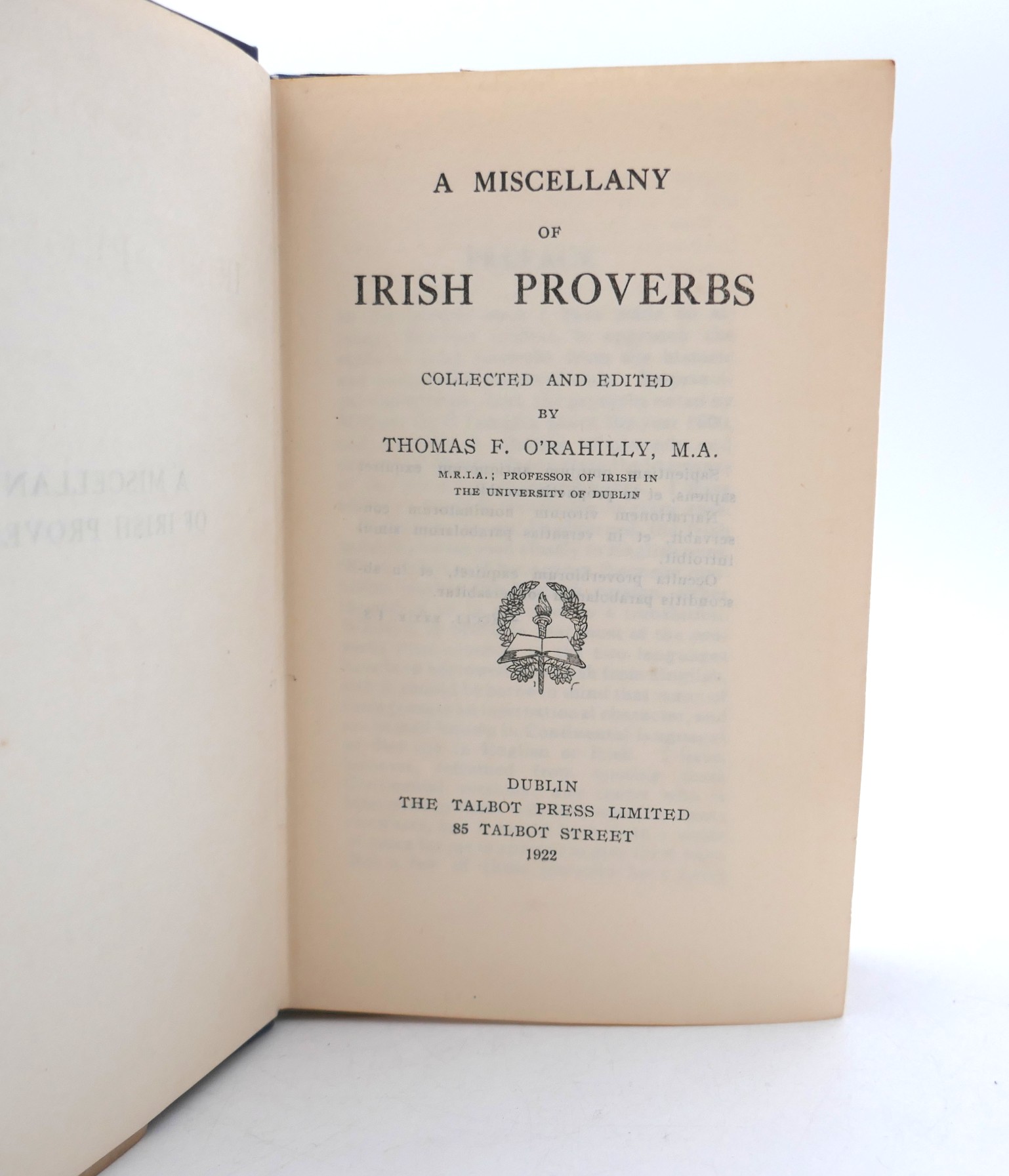 A Miscellany of Irish Proverbs (1922) - Image 2