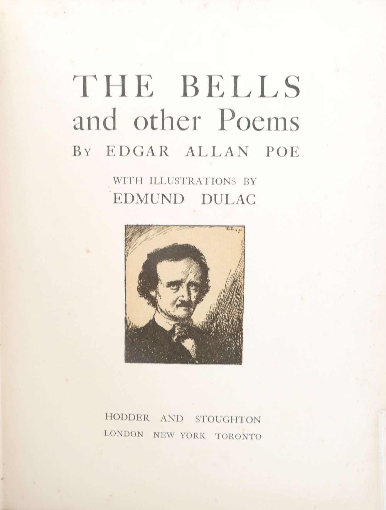 The Bells and Other Poems. Illustrated by Edmund Dulac (1912) - Image 3