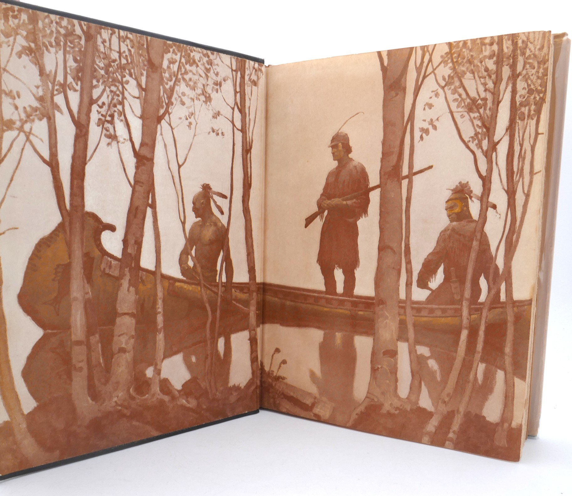 The Last of the Mohicans. Illustrated by N.C. Wyeth (1919) - Image 3