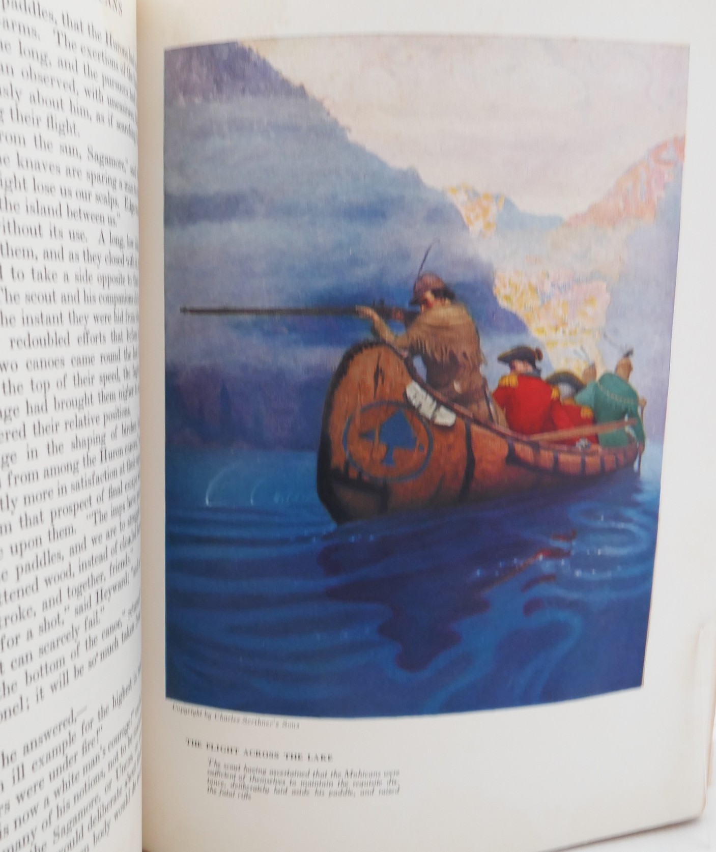 The Last of the Mohicans. Illustrated by N.C. Wyeth (1919) - Image 5