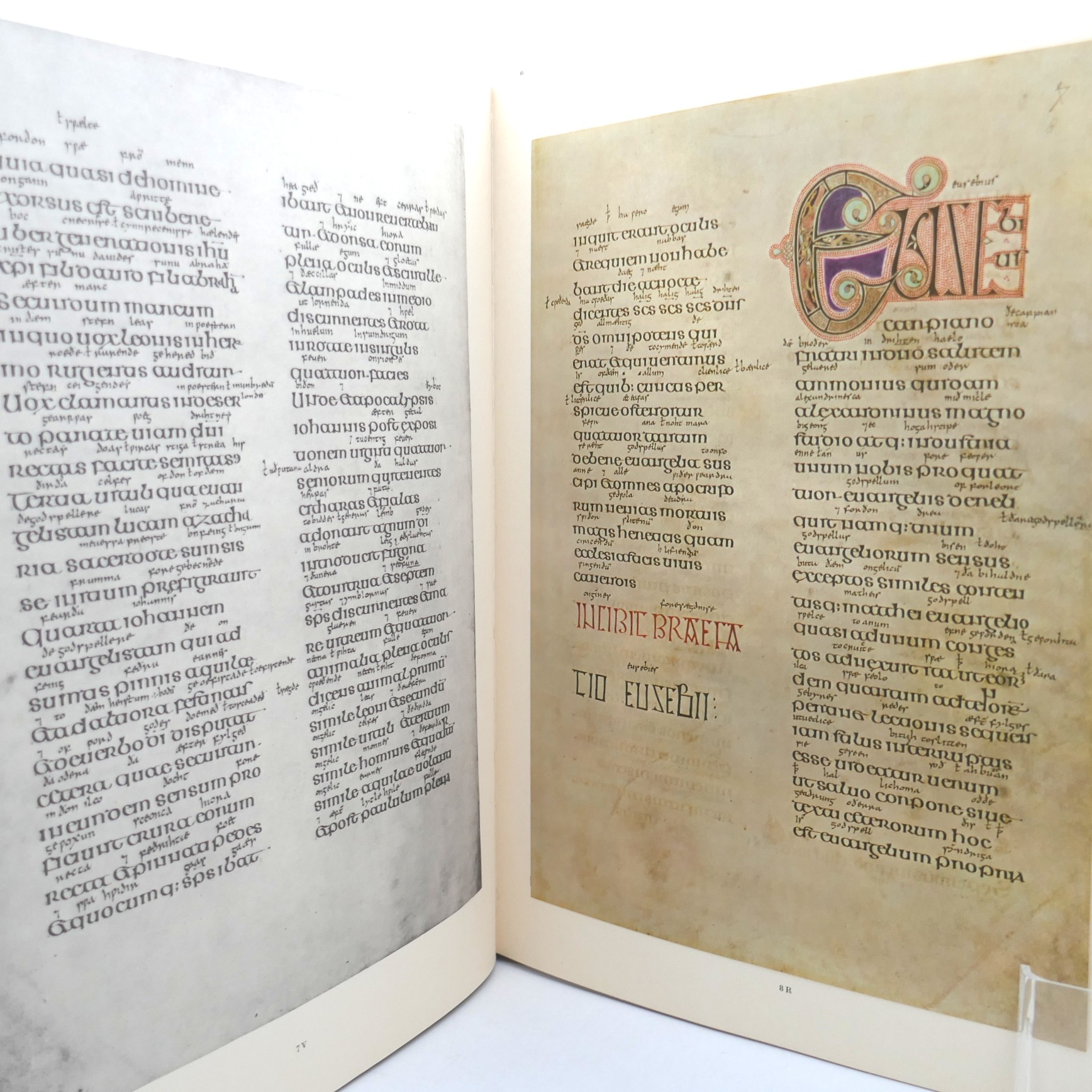 Book of Lindisfarne. Codex Lindisfarnensis (1956) - Image 4