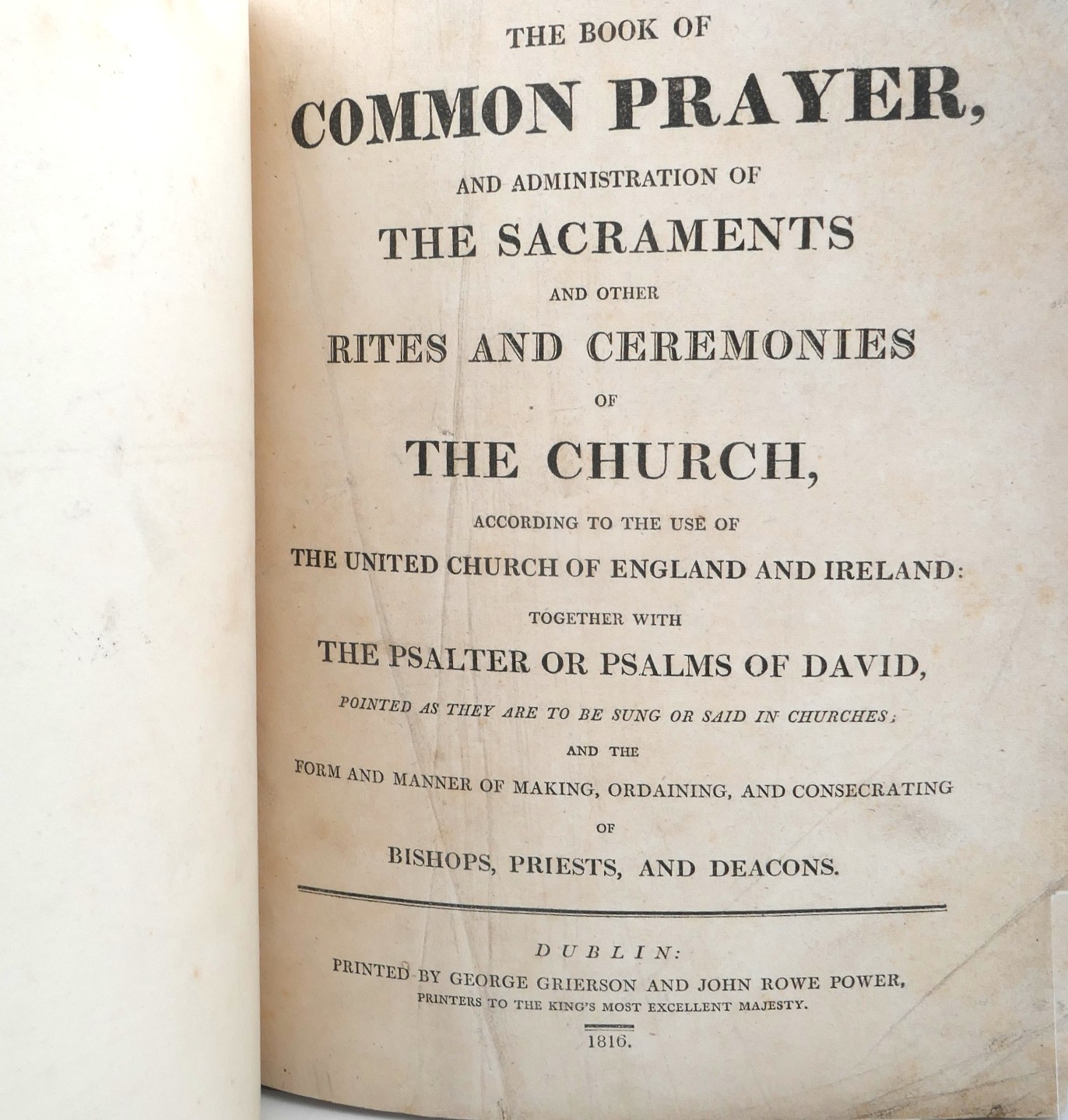 The Book of Common Prayer. Lord Farnham of Cavan (1816) - Image 5