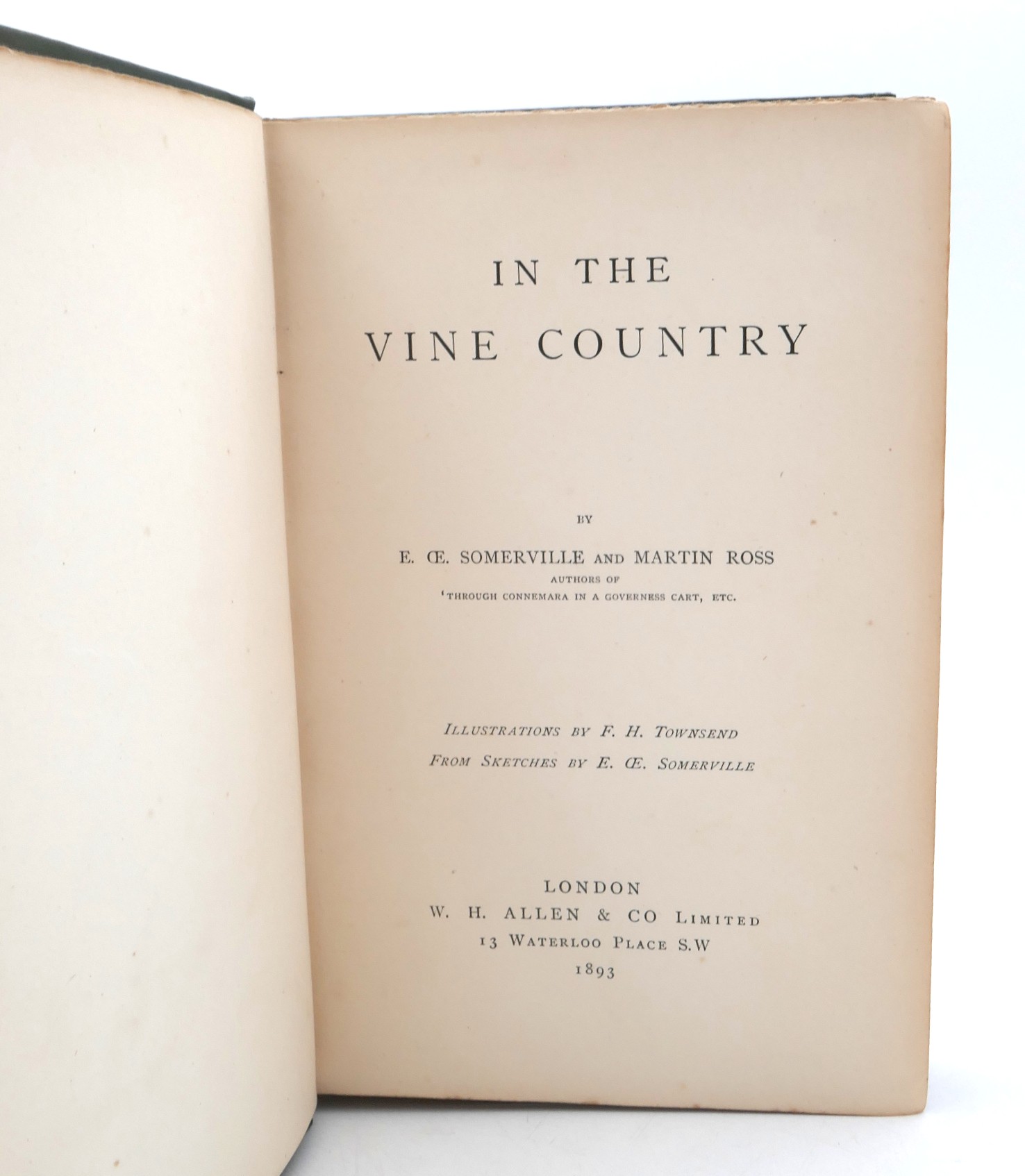In the Vine Country. First Edition (1893) - Image 2