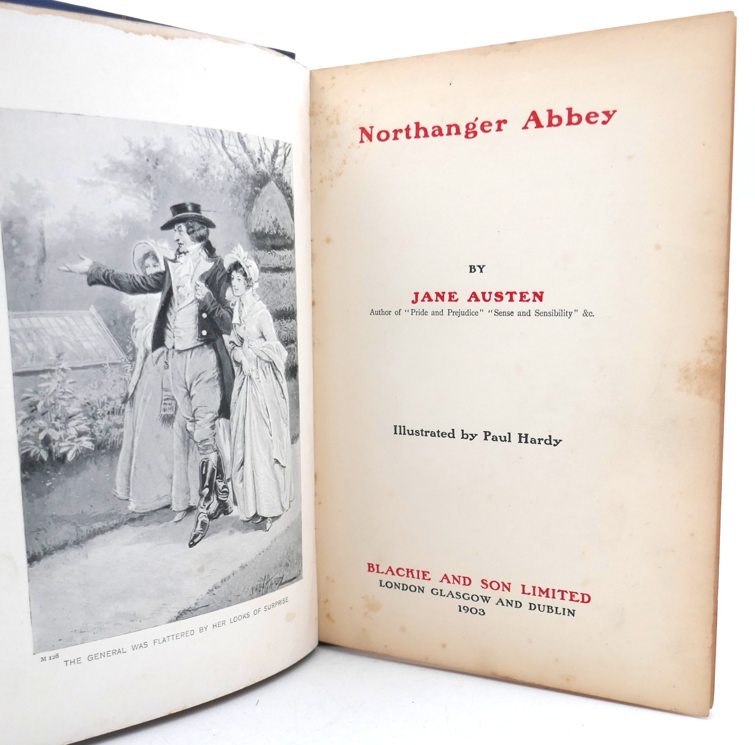 Northanger Abbey. Illustrated by Paul Hardy (1903) - Image 2