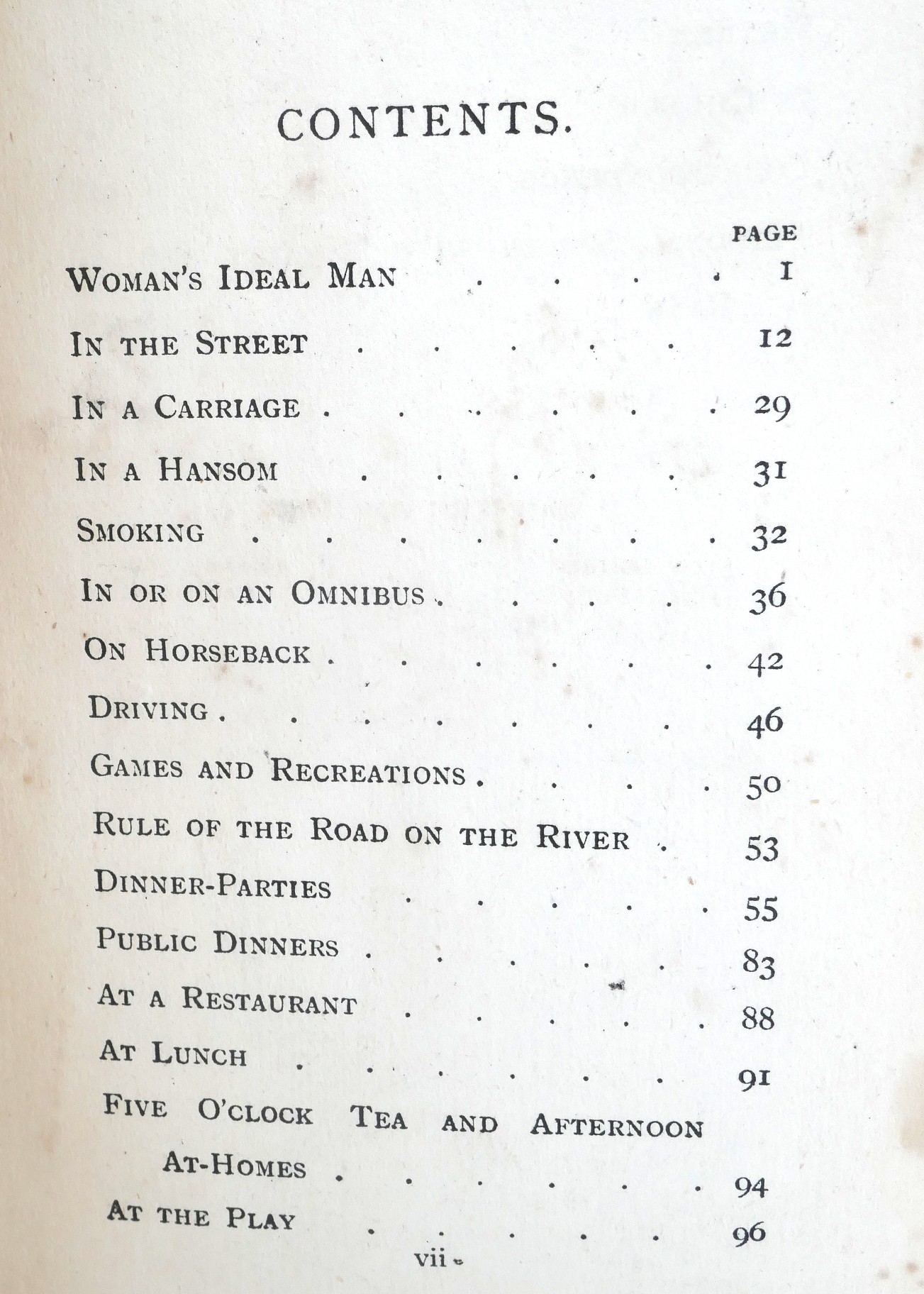 Manners for Men (1897) - Image 2