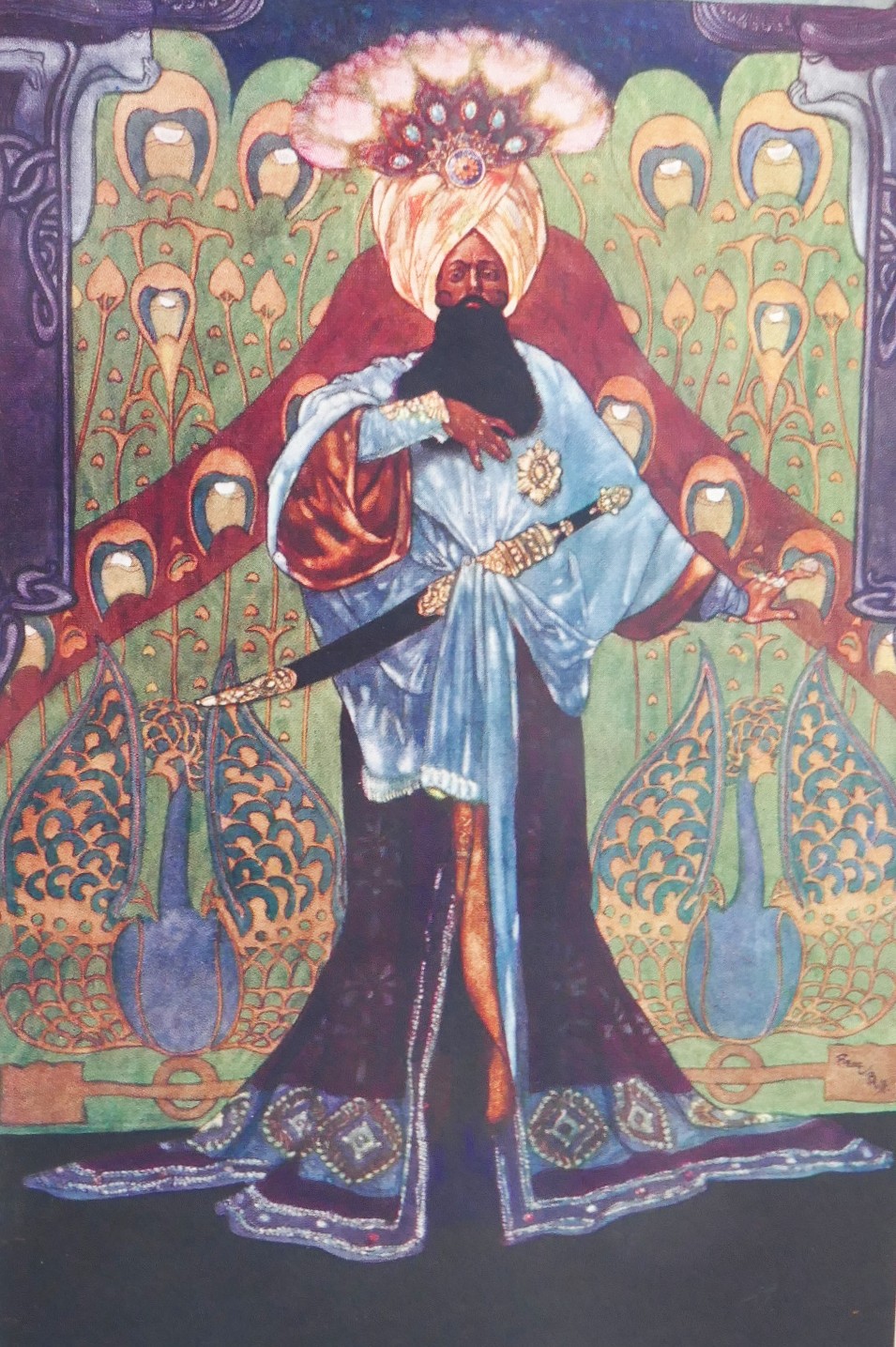 The Arabian Nights. Illustrated by Rene Bull (1917) - Image 2