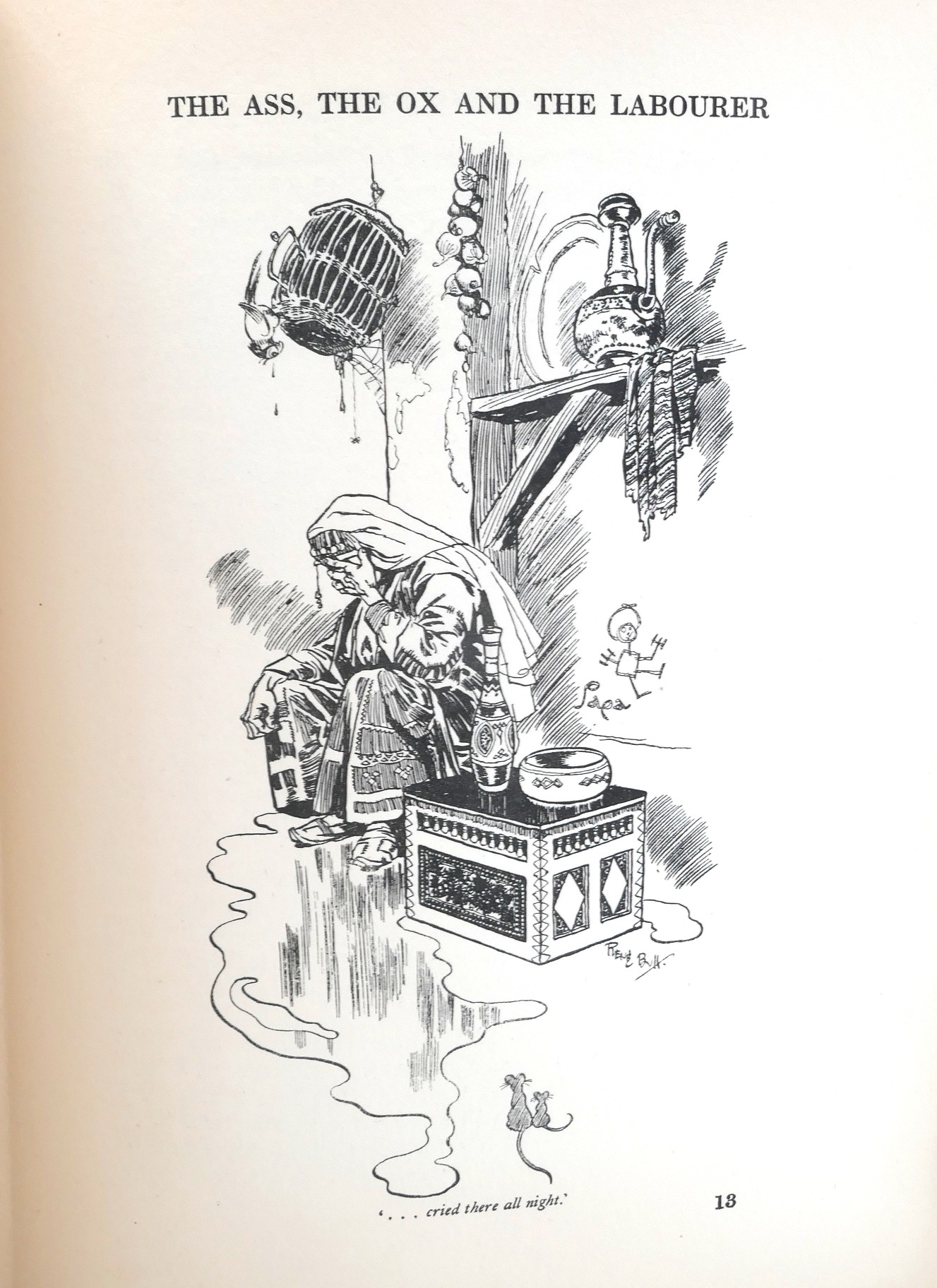 The Arabian Nights. Illustrated by Rene Bull (1917) - Image 6