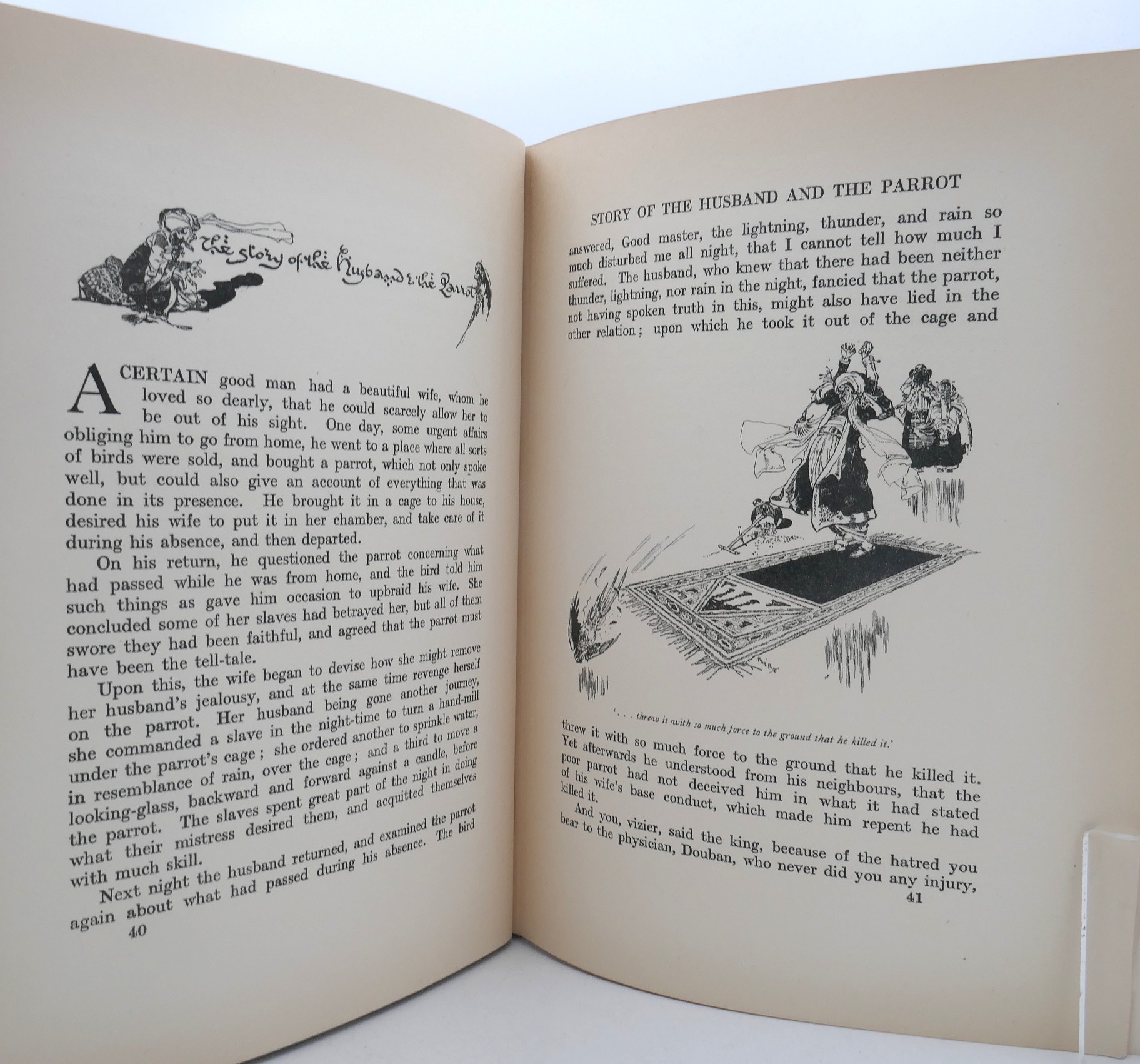 The Arabian Nights. Illustrated by Rene Bull (1917) - Image 7
