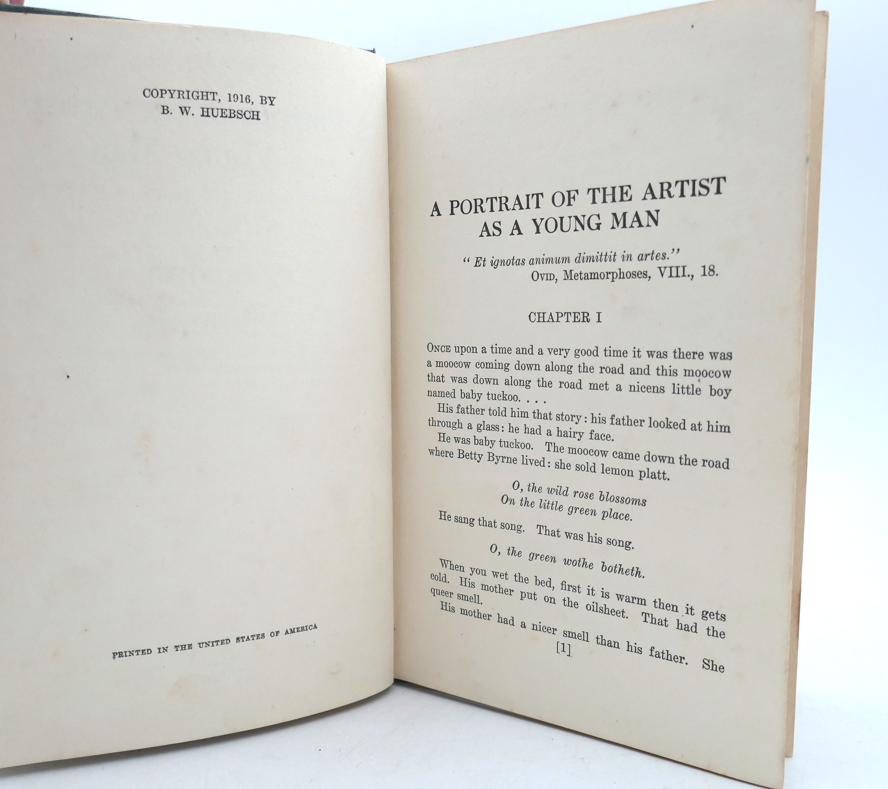 A Portrait of the Artist as a Young Man. First UK Edition (American Sheets) - Image 4